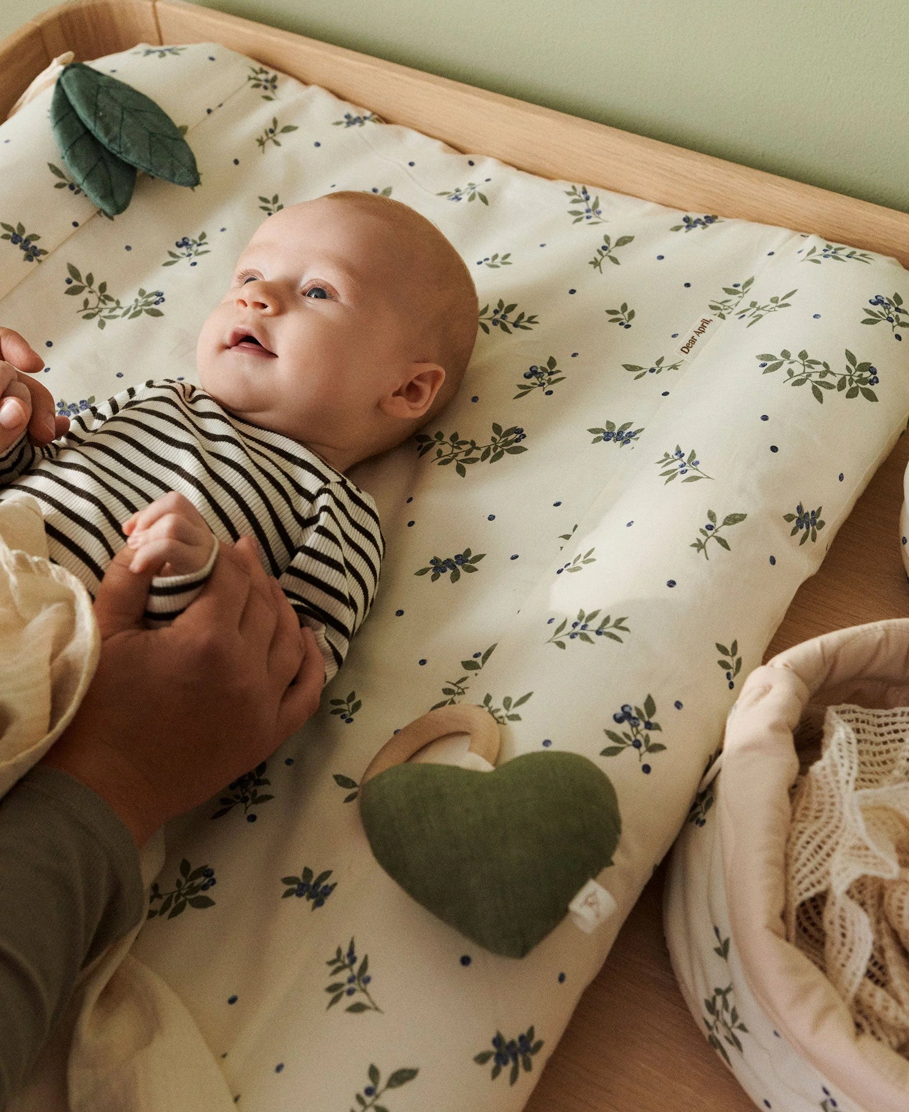 Dove Changing Cushion, Blueberries
