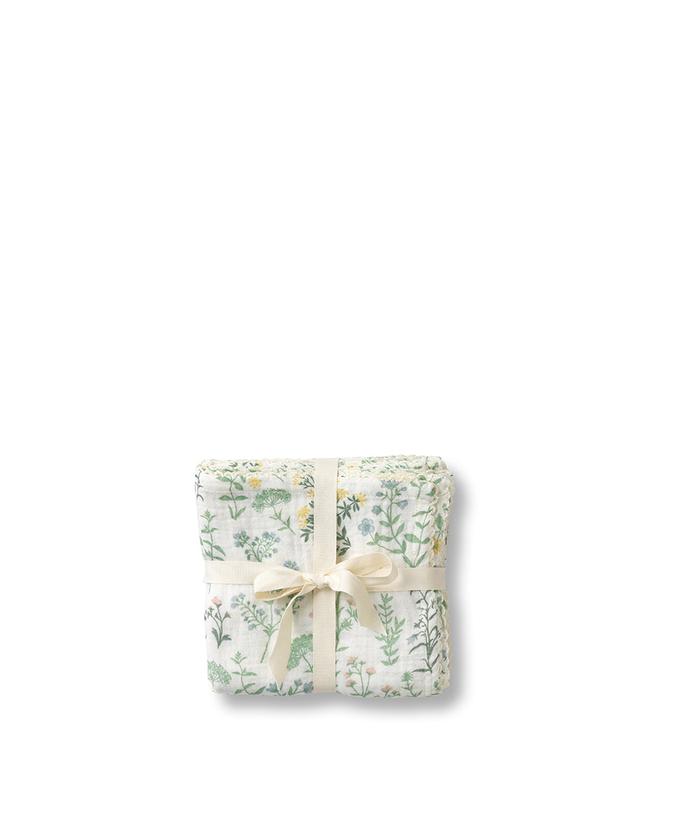 Mio Muslin Cloths, Summer Flowers - Bubbadue