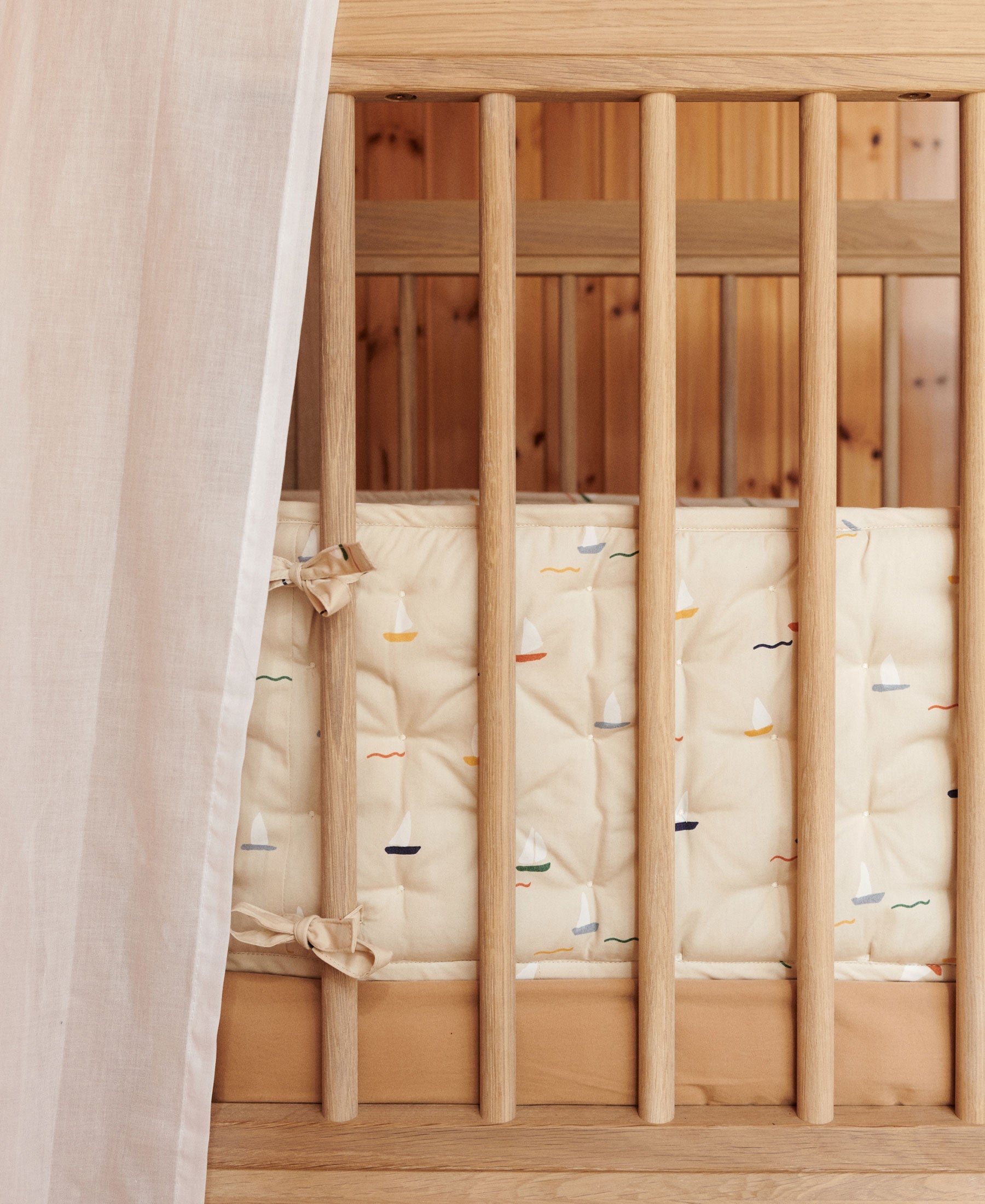 Nori Cot Bumper, Pond Boats - Bubbadue