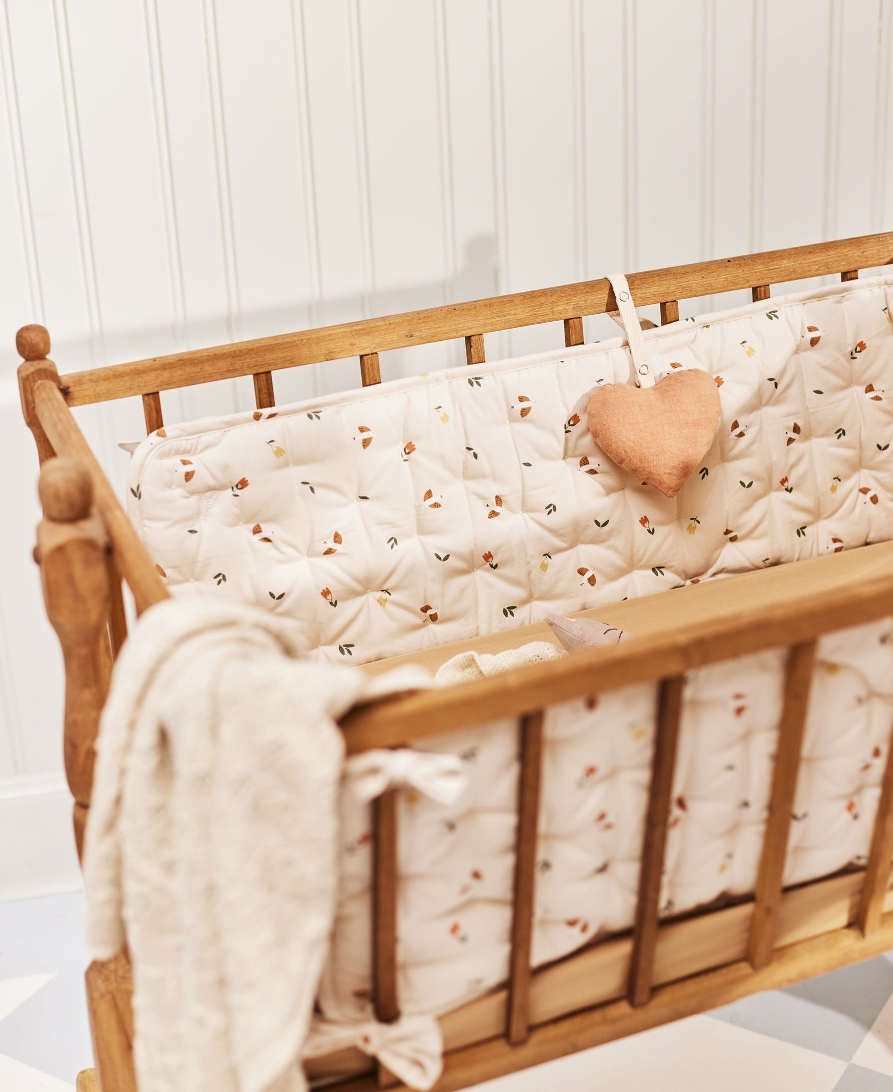 Nori Cot Bumper, Songbirds - Bubbadue
