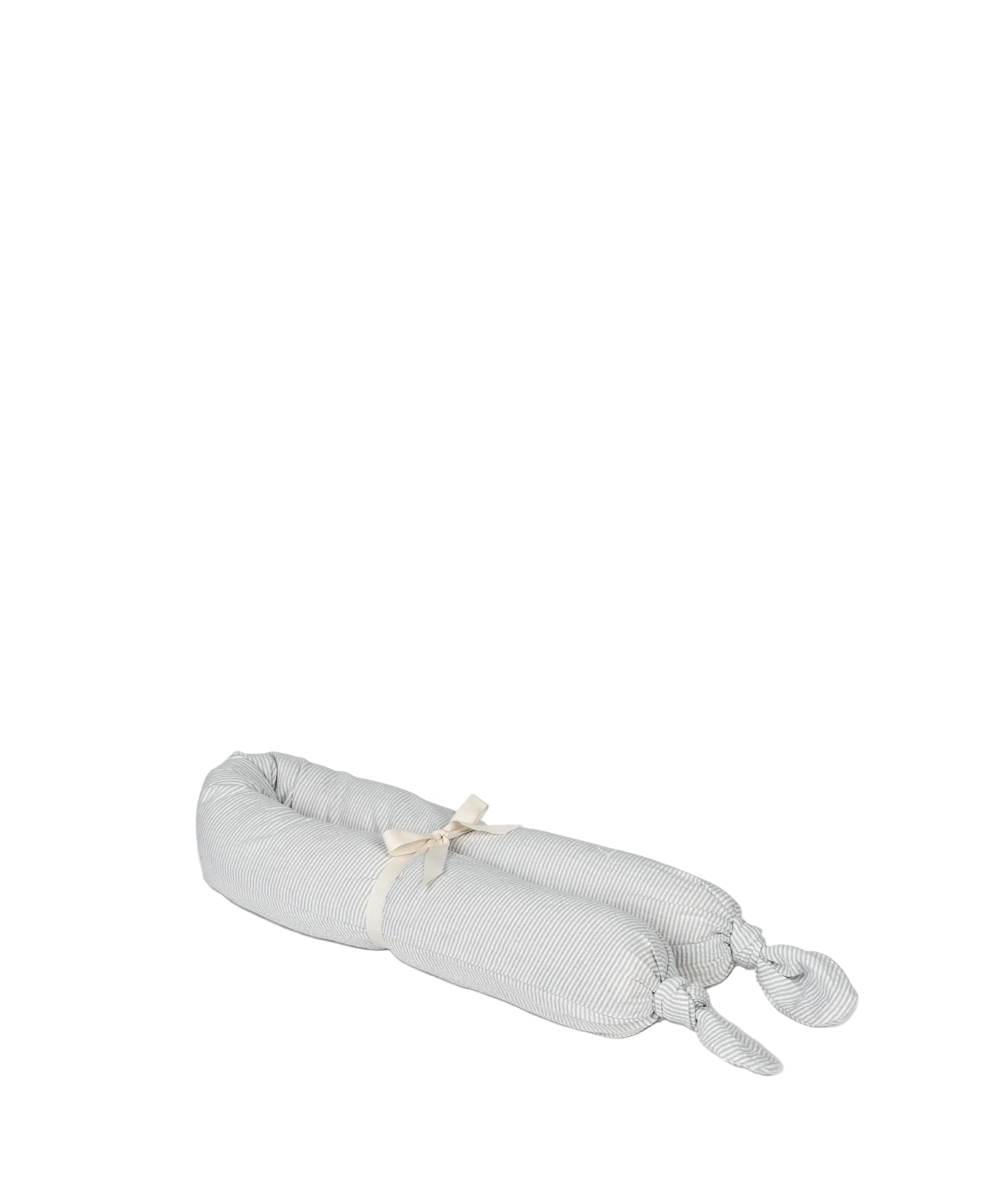 Dear April Mira Bed Snake in Dew Stripe, studio packshot.