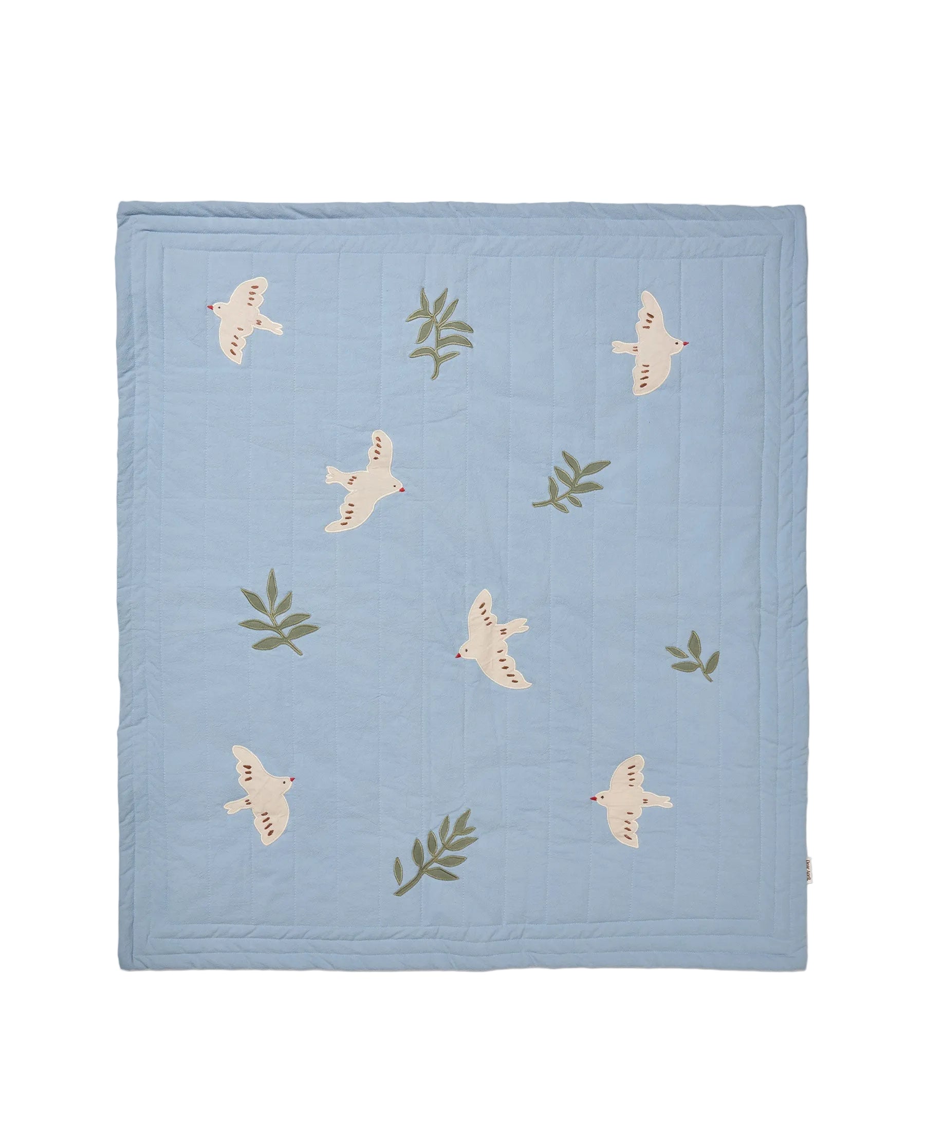Cassia Blanket, Sky Blue
