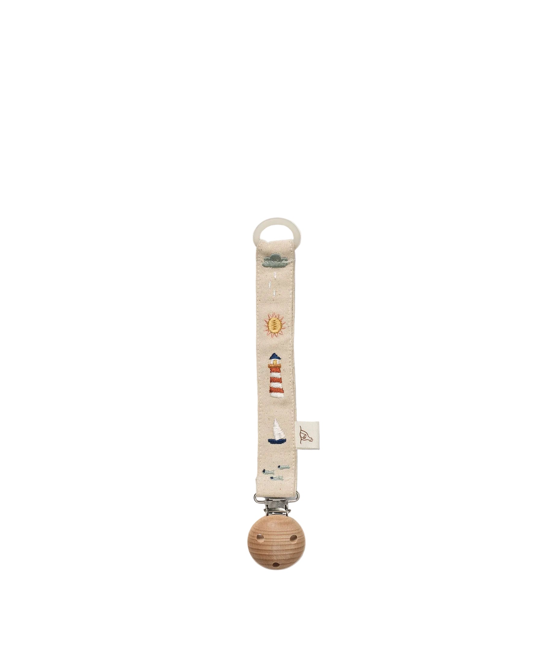 Bibi Pacifier Clip, Sea Life