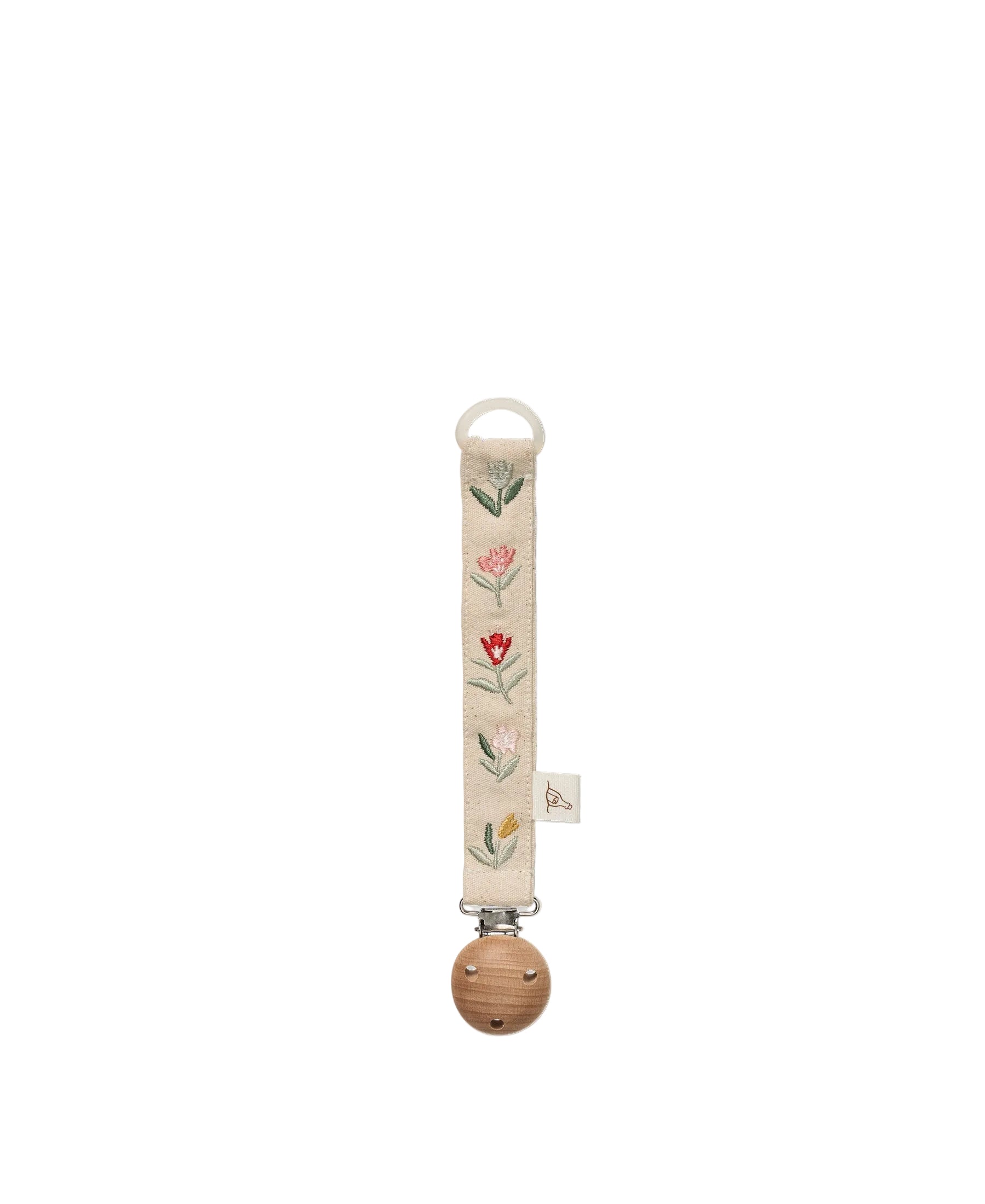 Bibi Pacifier Clip, Flower Market