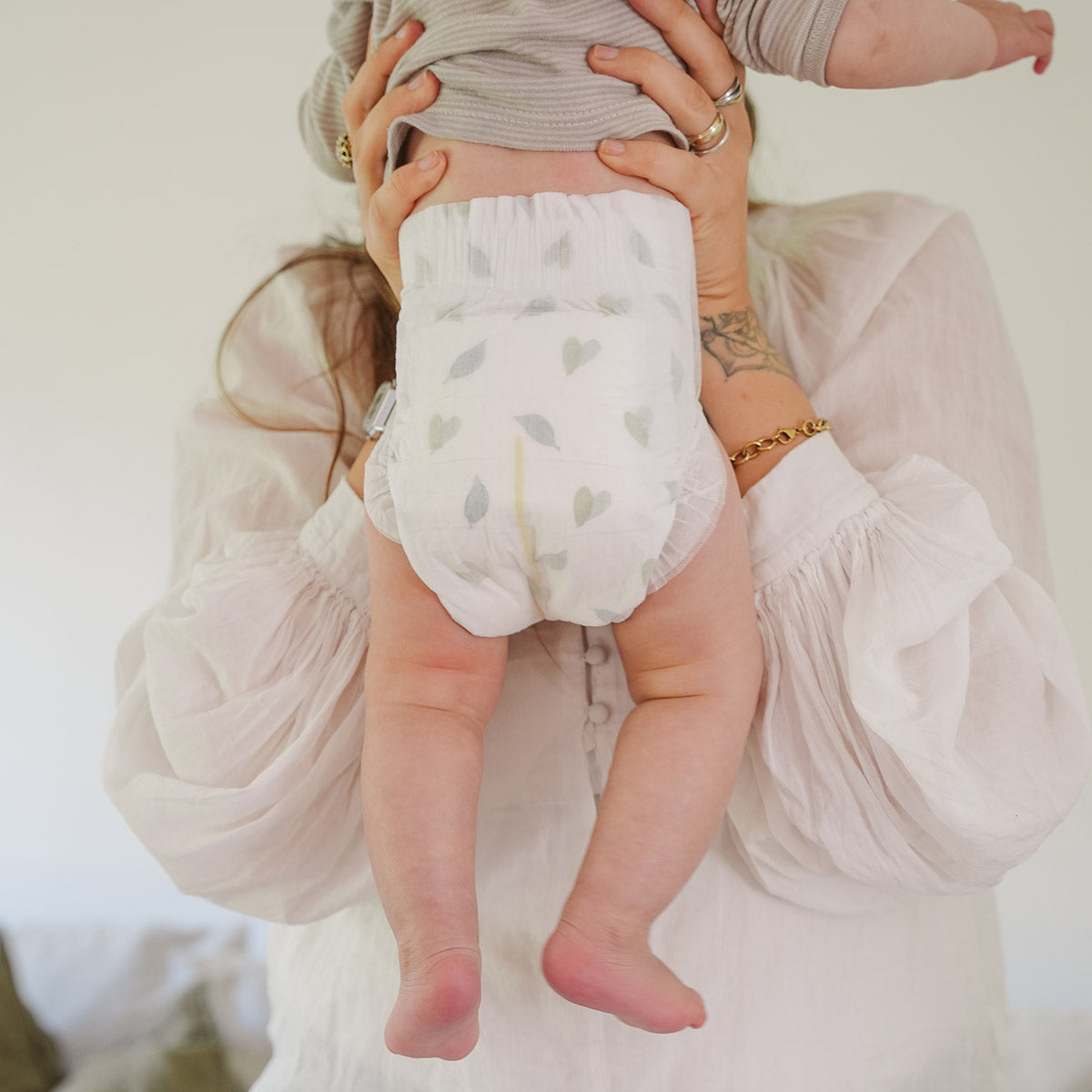 Eco Nappii bamboo nappy detail