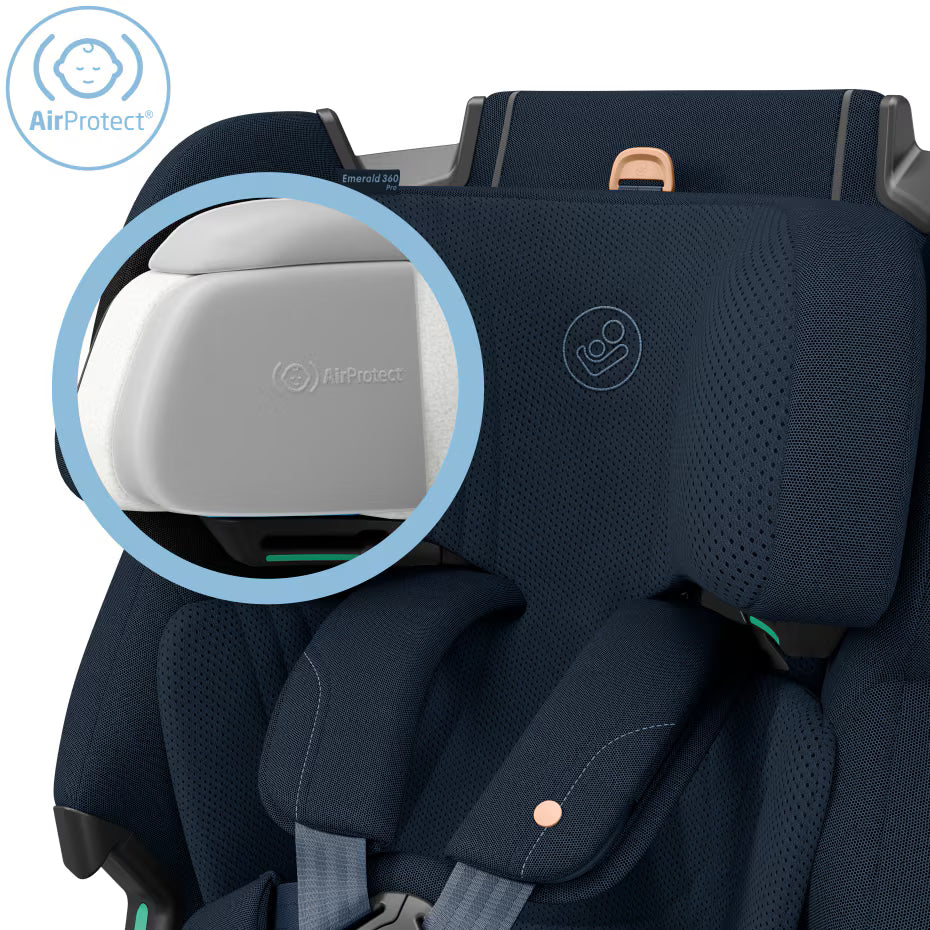 Maxi Cosi Emerald 360 Pro - Authentic Blue - Bubbadue