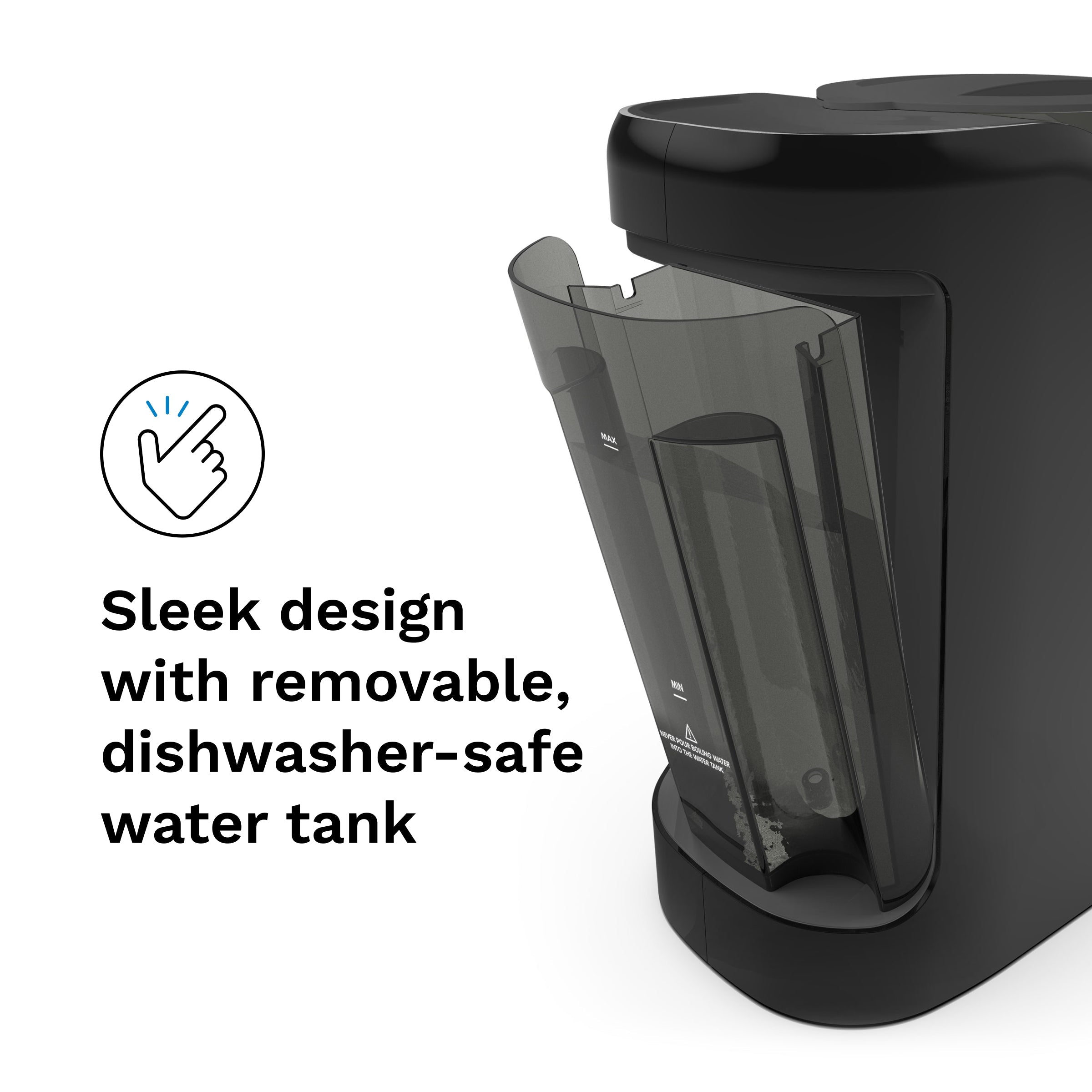 Baby Brezza Formula Pro Advanced black dispensing