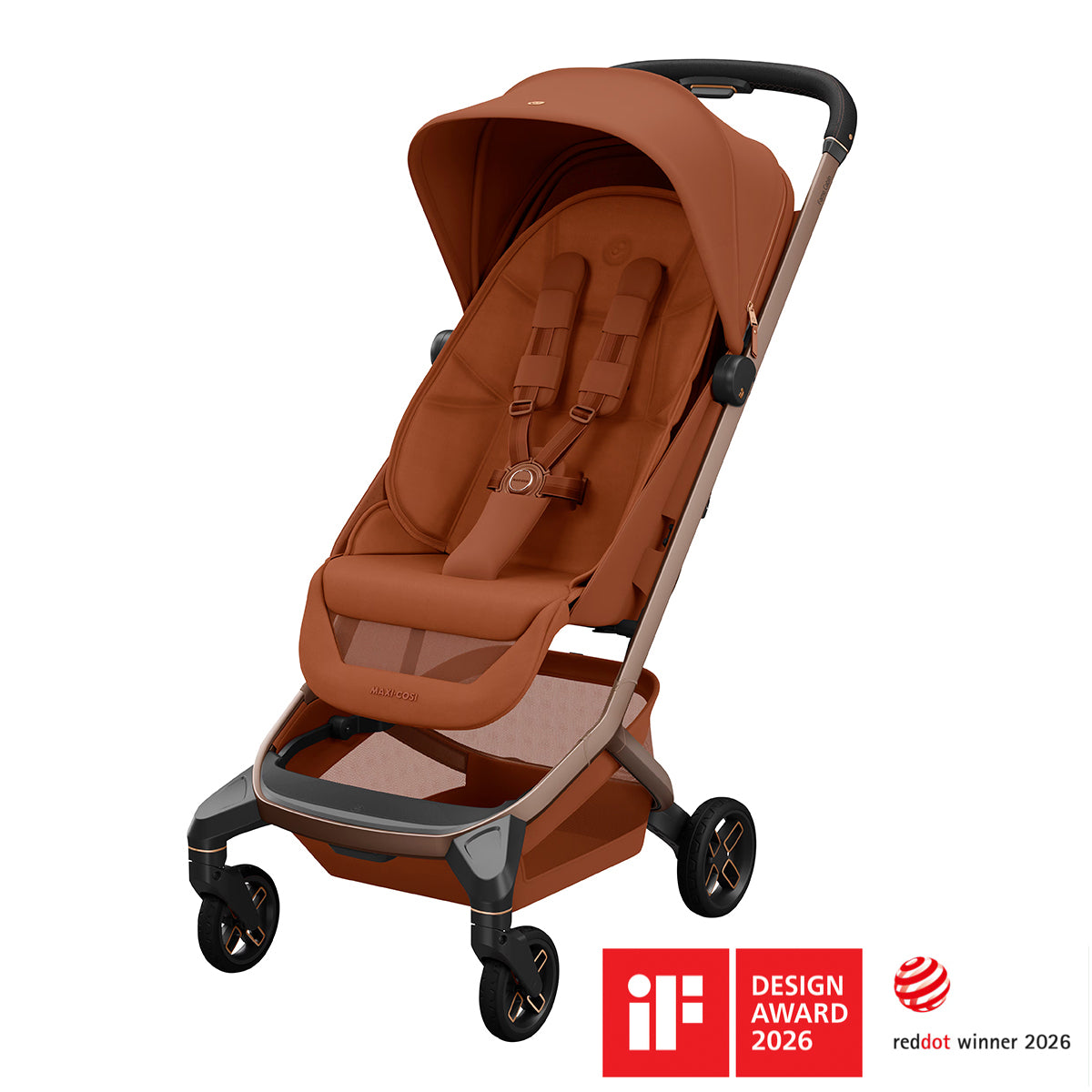 Maxi Cosi Fame Cabin Stroller - Copper Terra