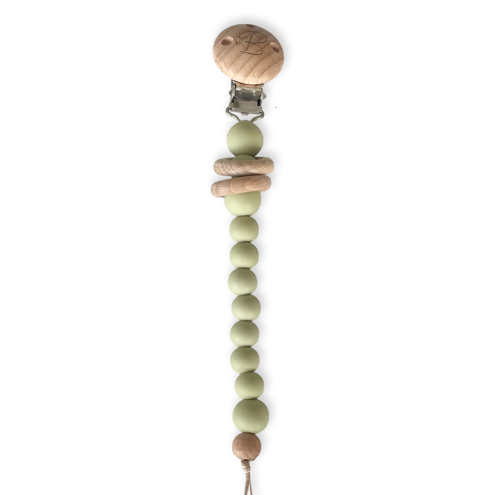 Bubbadue Baby Dummy Chains - Sage