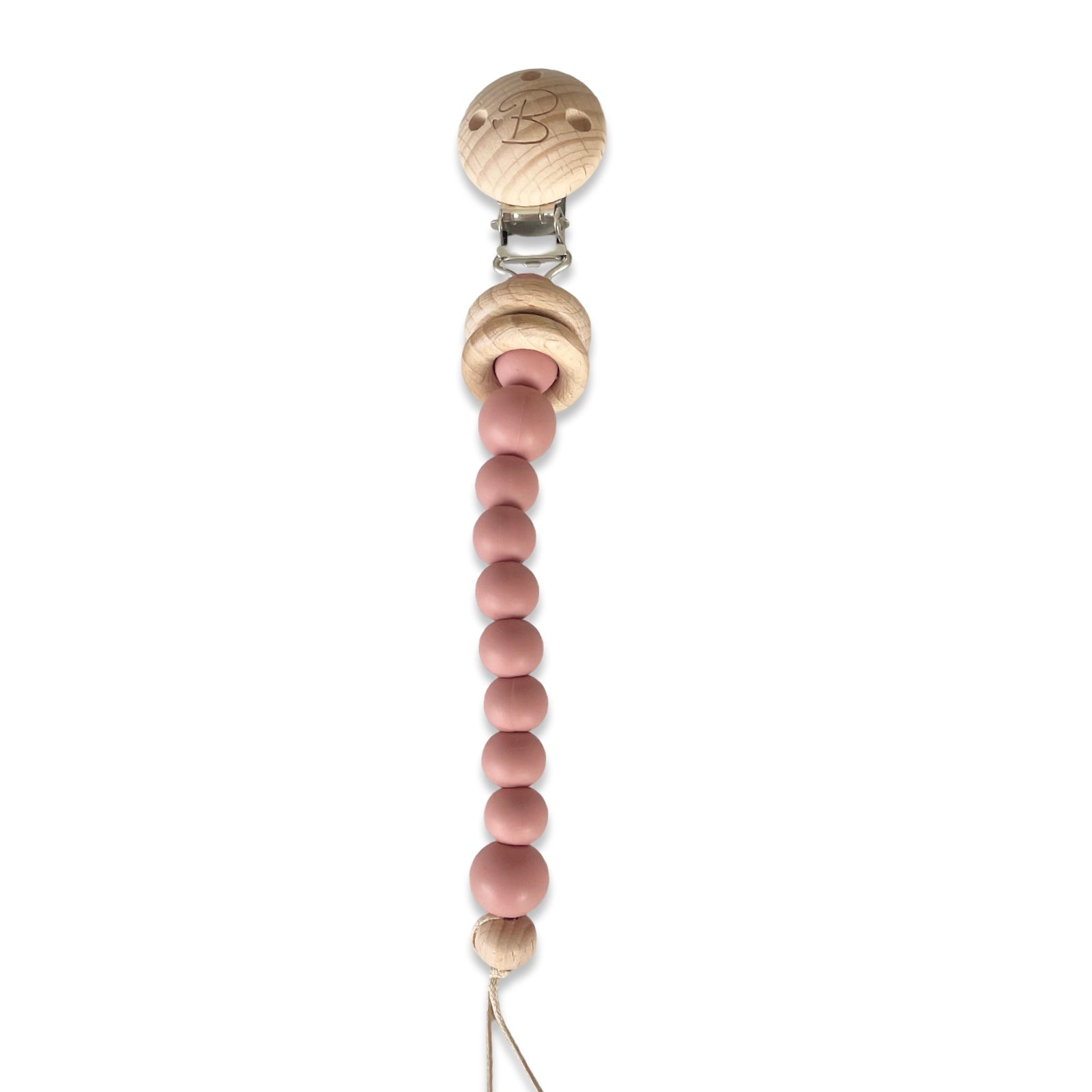 Bubbadue Baby Dummy Chains - Cashmere Rose