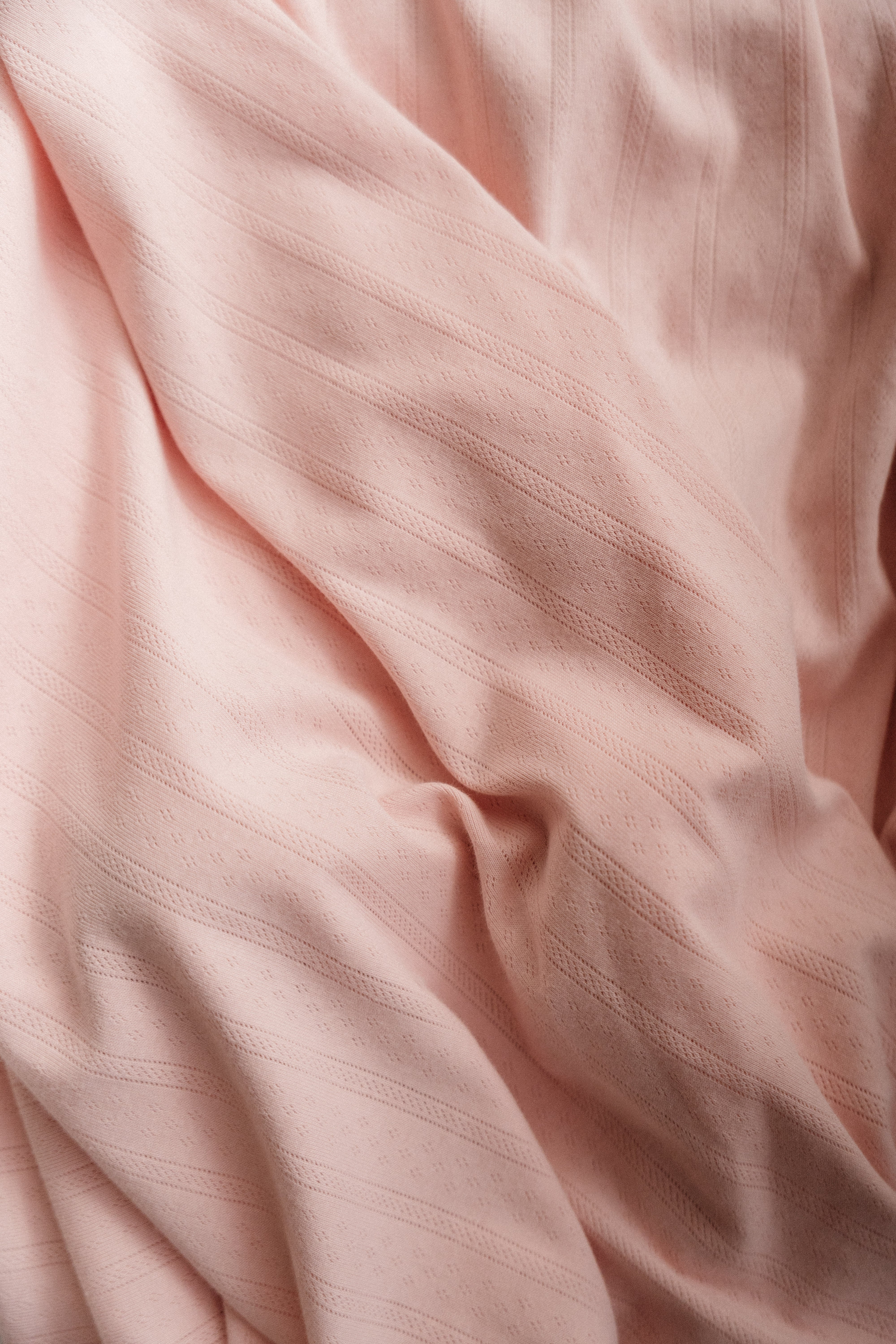 Haven Pointelle Baby Blanket - Cloud