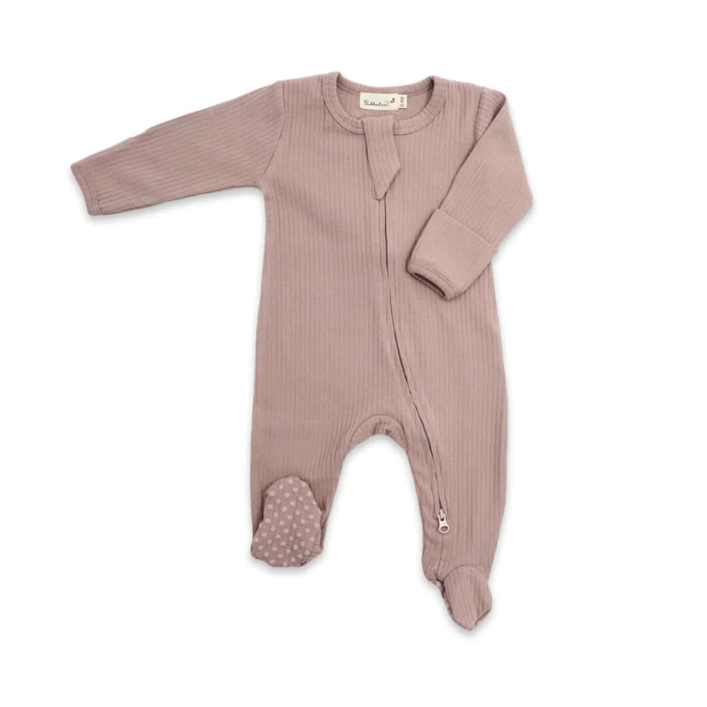 Bubbadue Ribbed Baby Rompers - Bubbadue