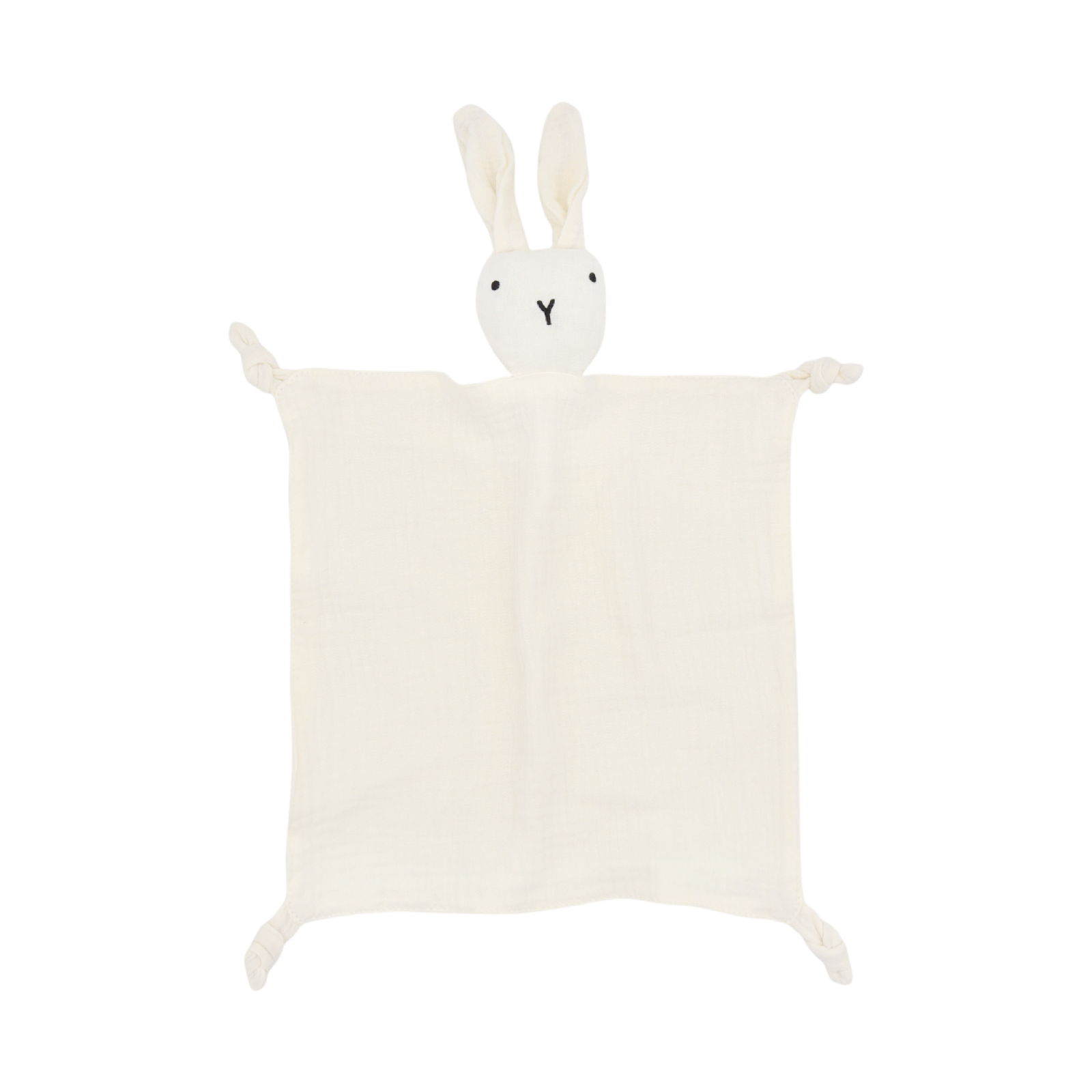 Bunny White - Muslin Soother