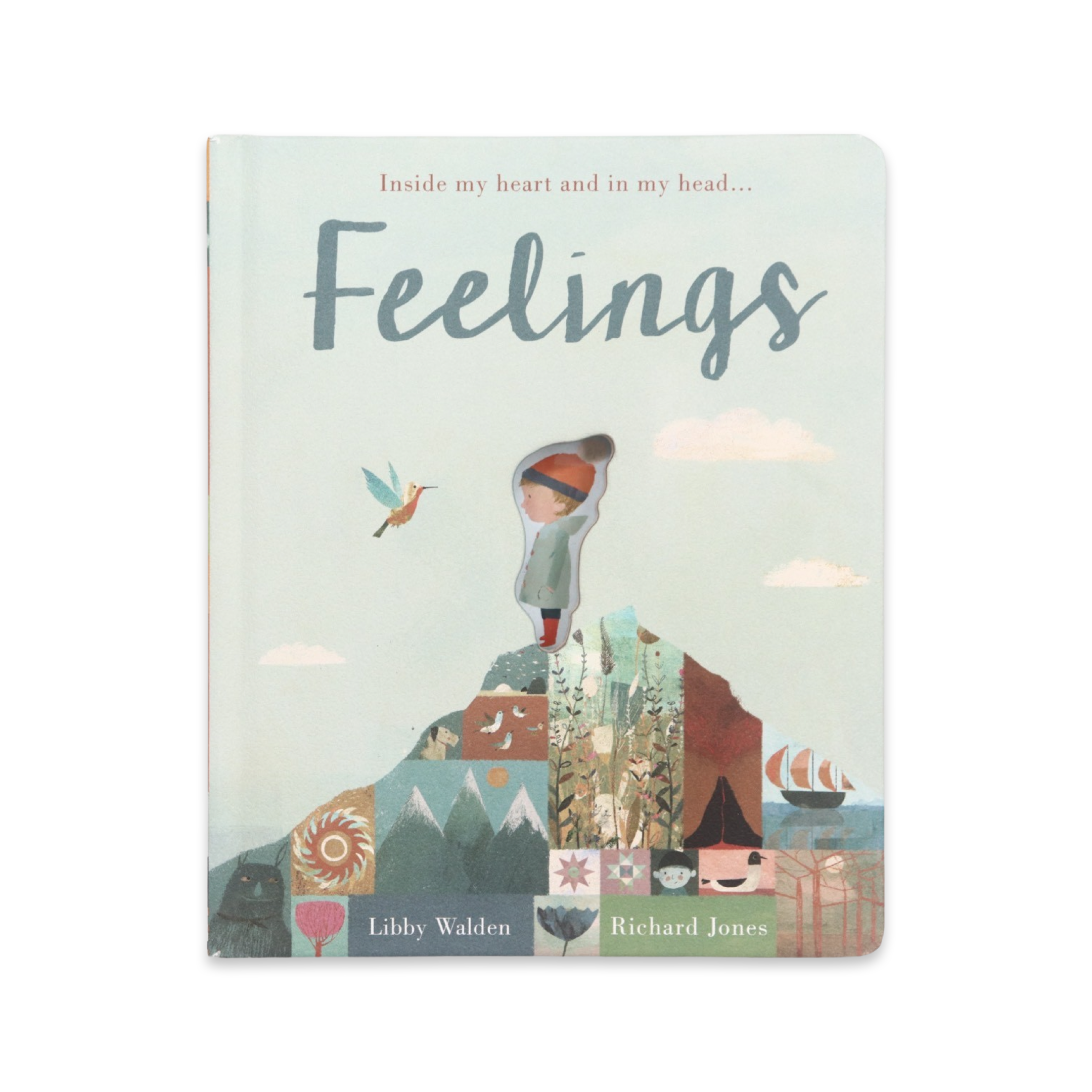 Feelings: Inside My Heart & My Head Board Book - Bubbadue