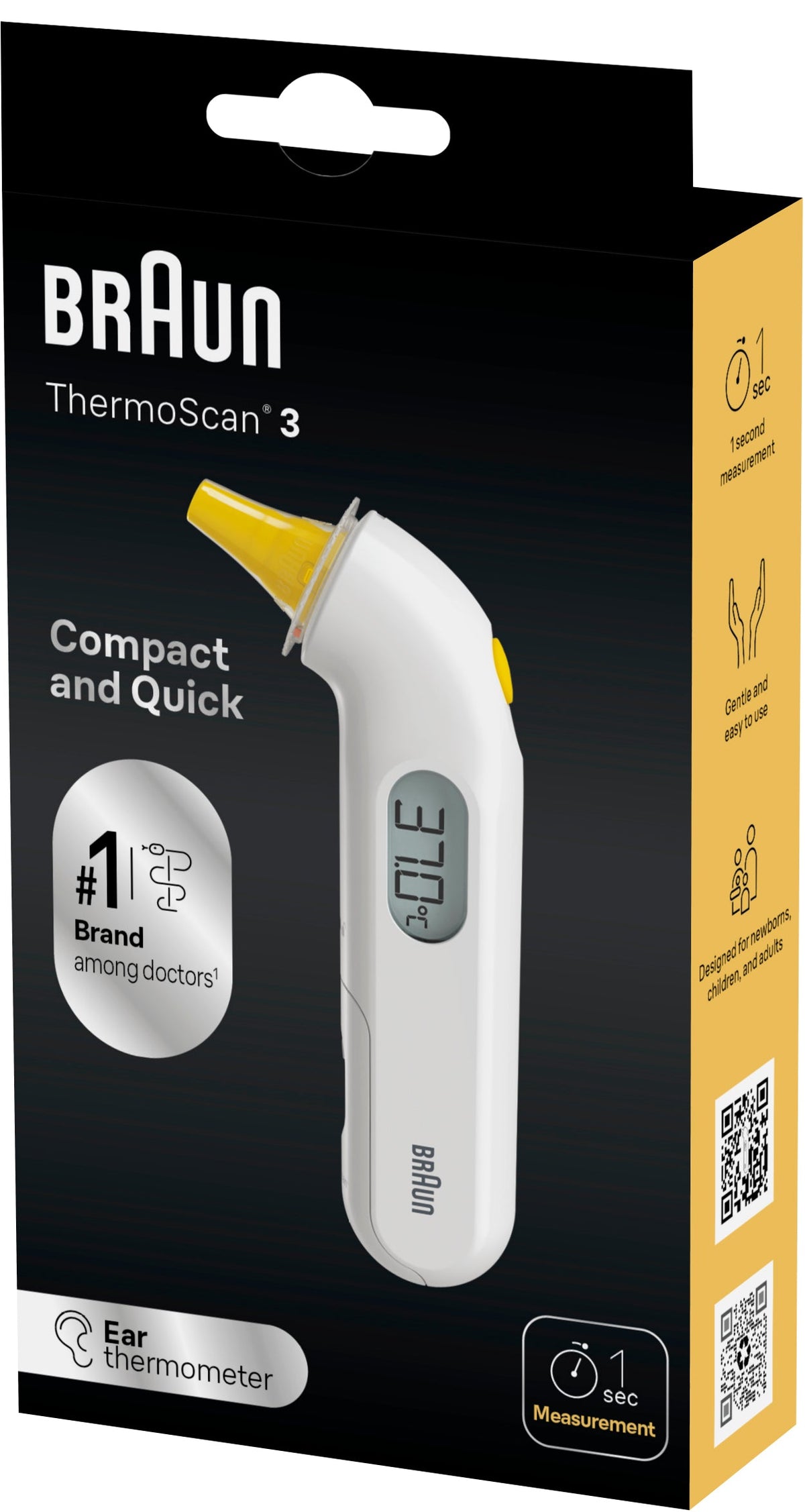 Braun ThermoScan 3 IRT3030 box