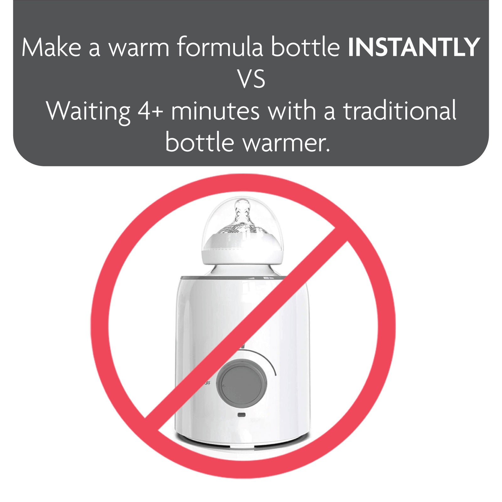 Baby Brezza Instant Warmer temperature settings