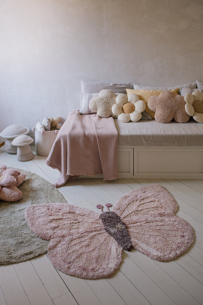 Lorena Canals Washable Rug Baby Butterfly