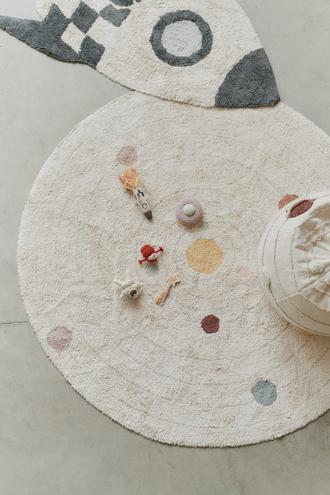 Lorena Canals Washable Play Rug Solar System