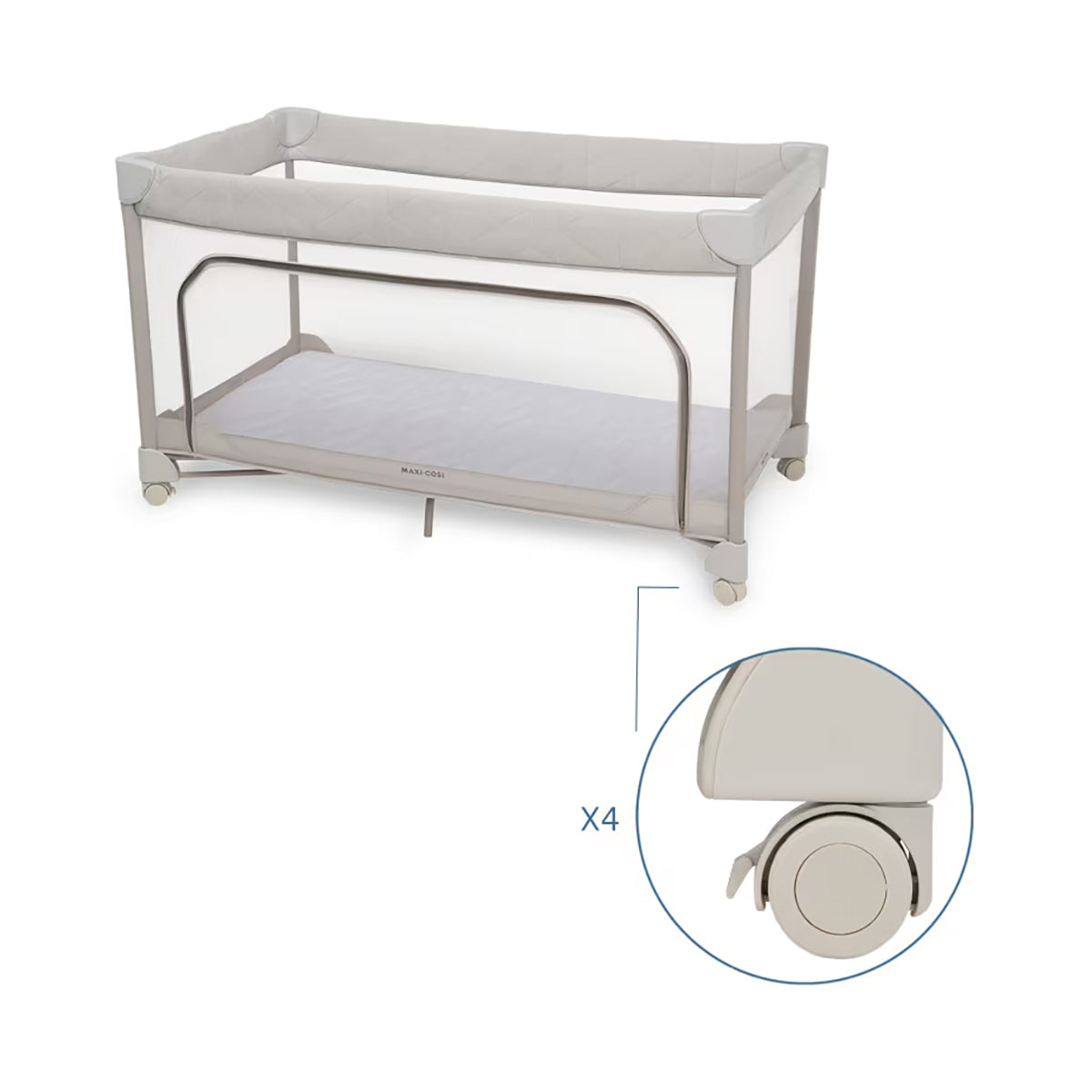 Maxi Cosi Merlin Travel Cot - Elegance Beige