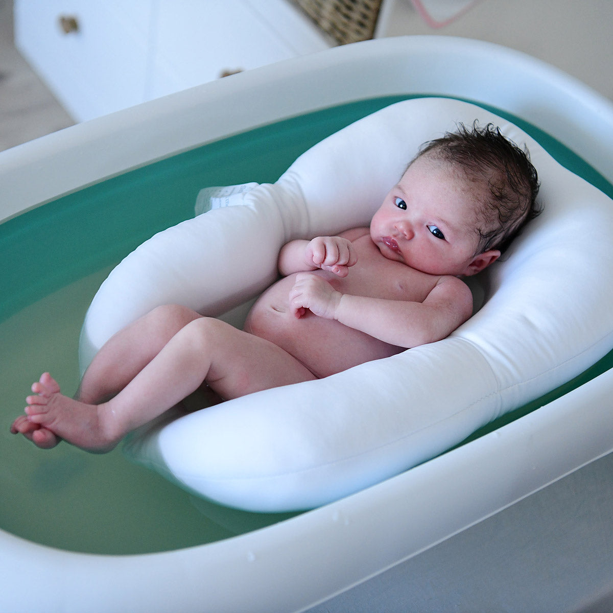 Snuggletime Microbead Baby Bather Cushion detail