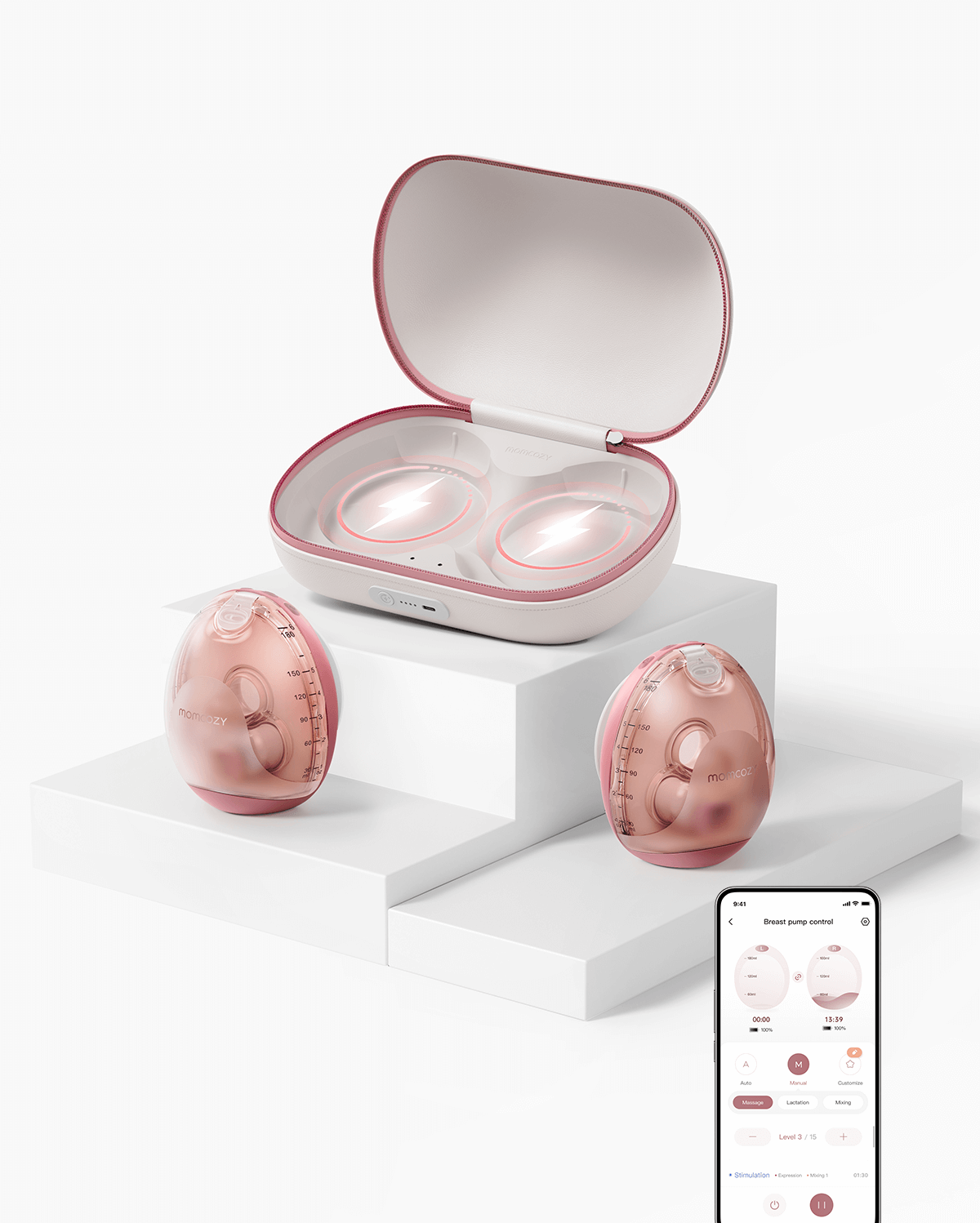 Momcozy Air 1 ultra-slim wearable breast pump