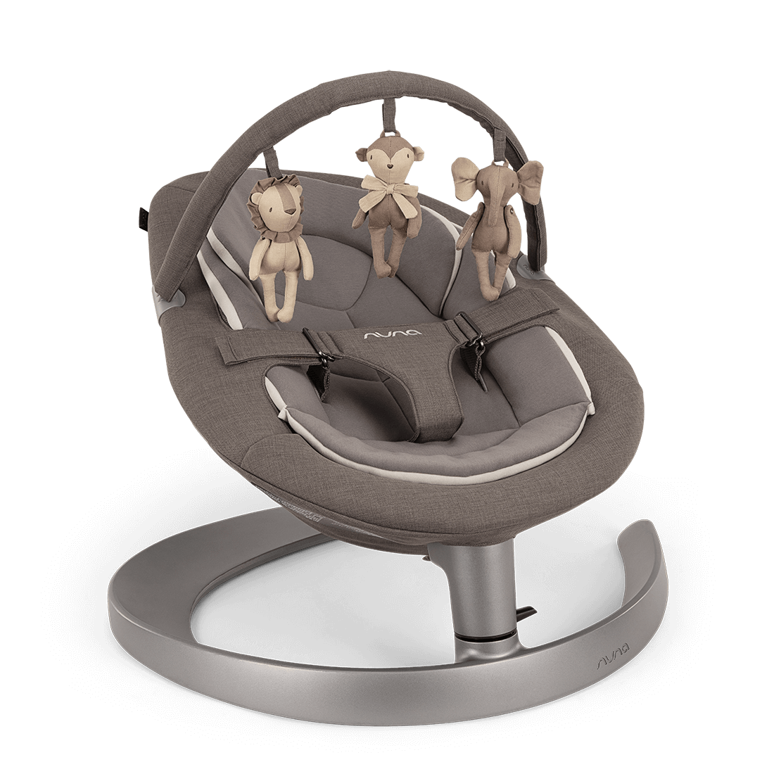 Nuna LEAF grow Baby Bouncer - Granite