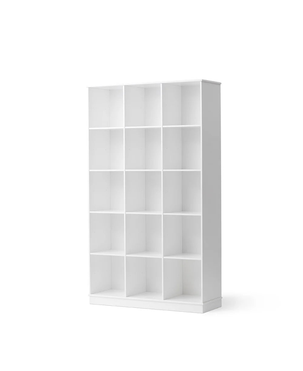 Wood Shelving Unit 3x5 With Base - Bubbadue