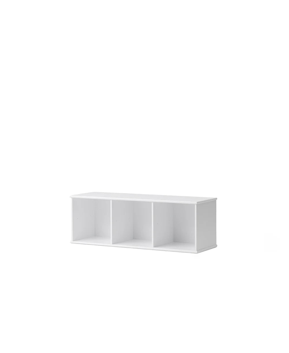 Wood Shelving Unit 3x1 With Support - Bubbadue