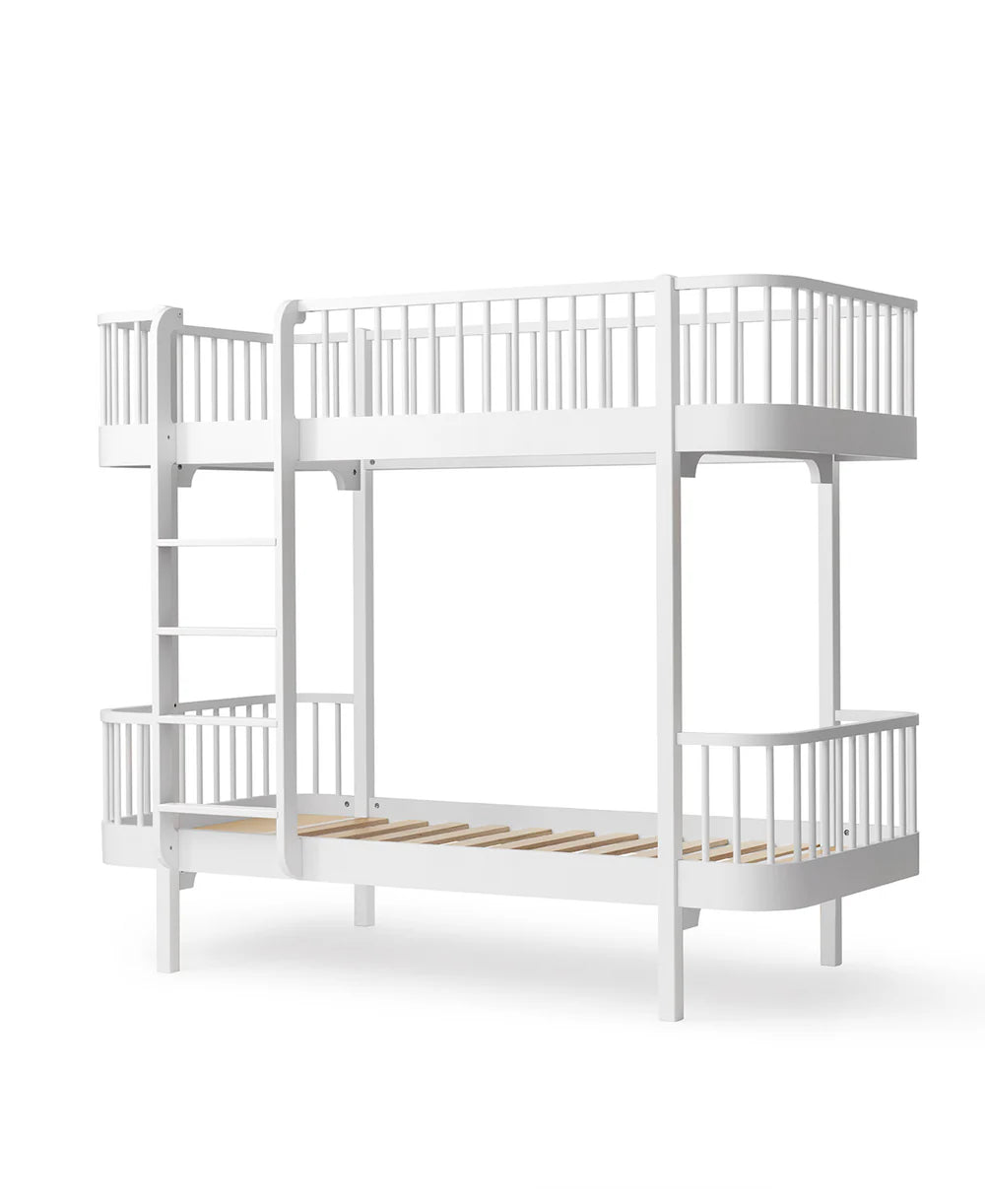 Wood Original Bunk Bed - White - Bubbadue