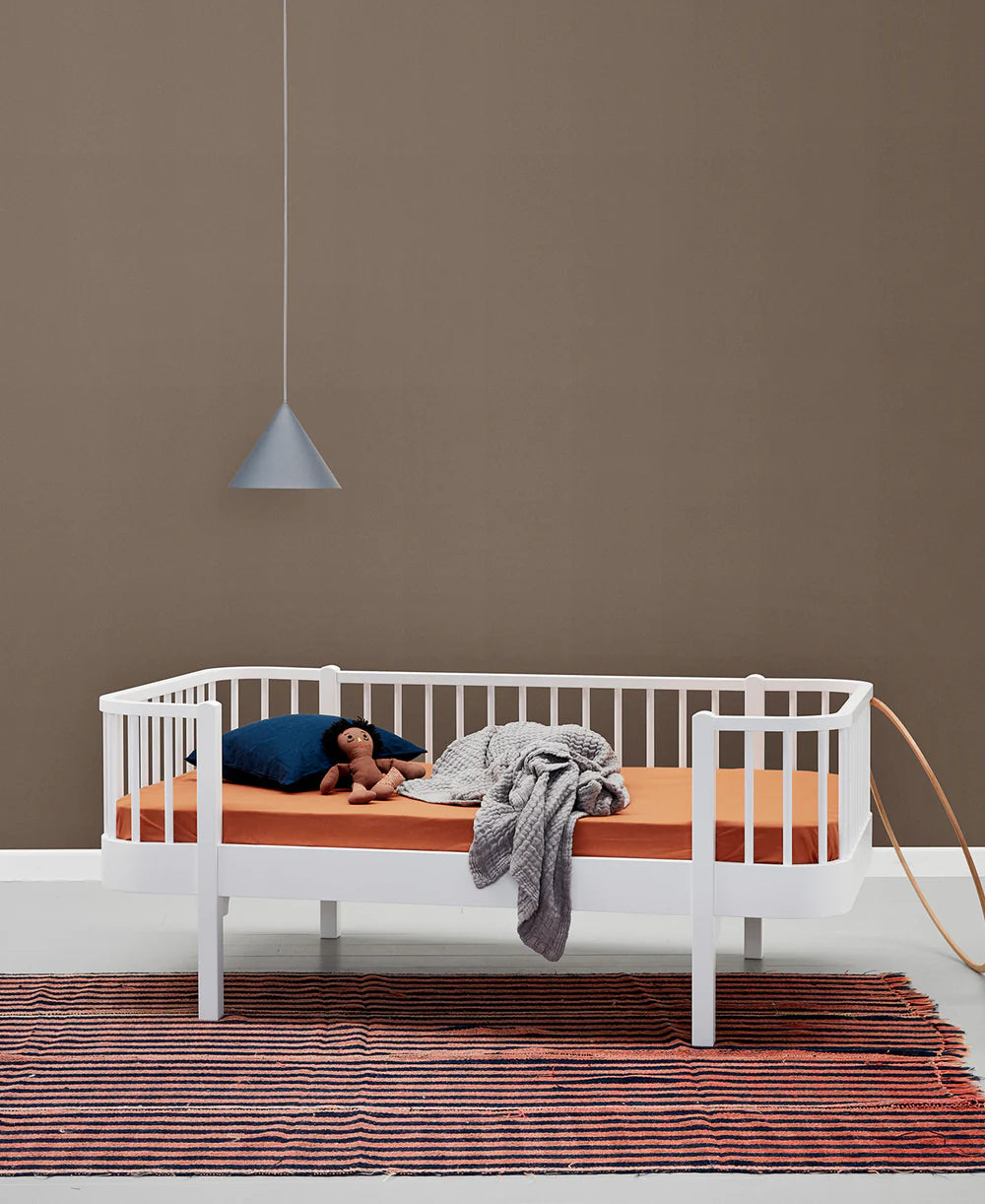 Wood Original Junior Day Bed - White - Bubbadue