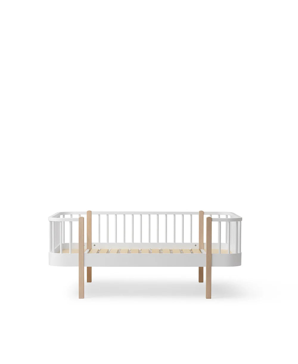 Wood Original Junior Day Bed - White/Oak - Bubbadue