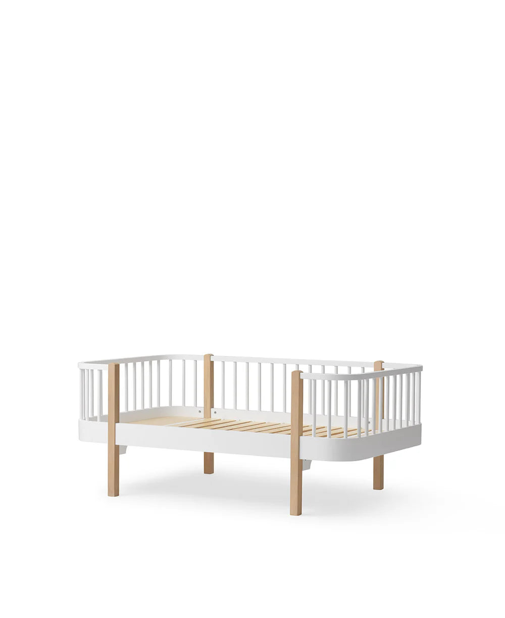 Wood Original Junior Day Bed - White/Oak - Bubbadue