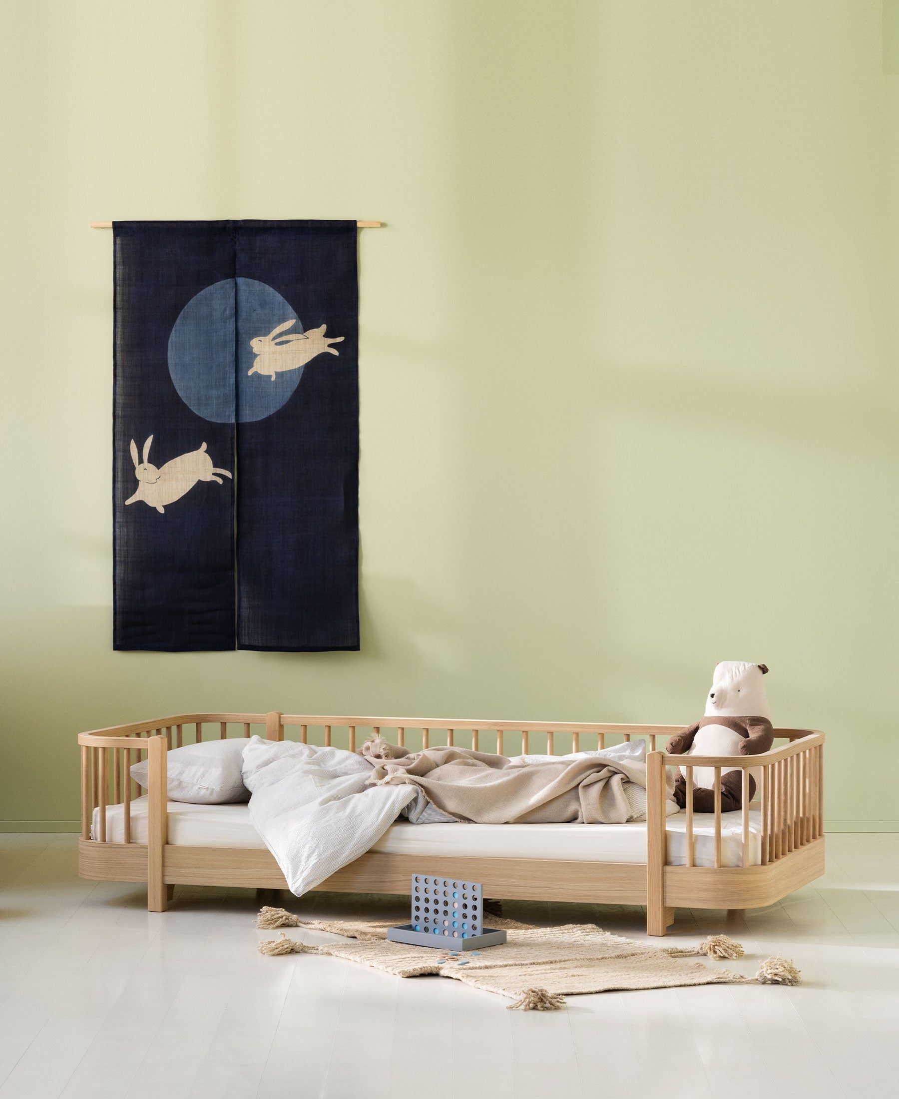 Wood Original Floor Bed - Oak