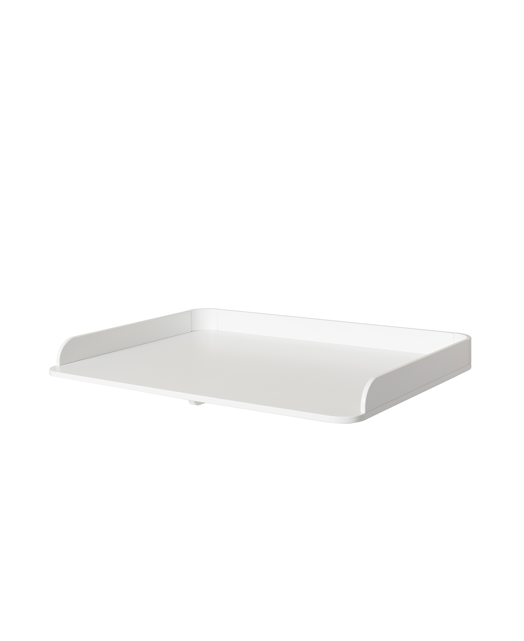 Wood Nursery Top for Dresser 4 Drawers - White