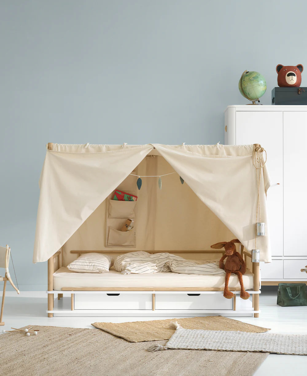 Camp Bed Canopy Wild - Undyed - Bubbadue