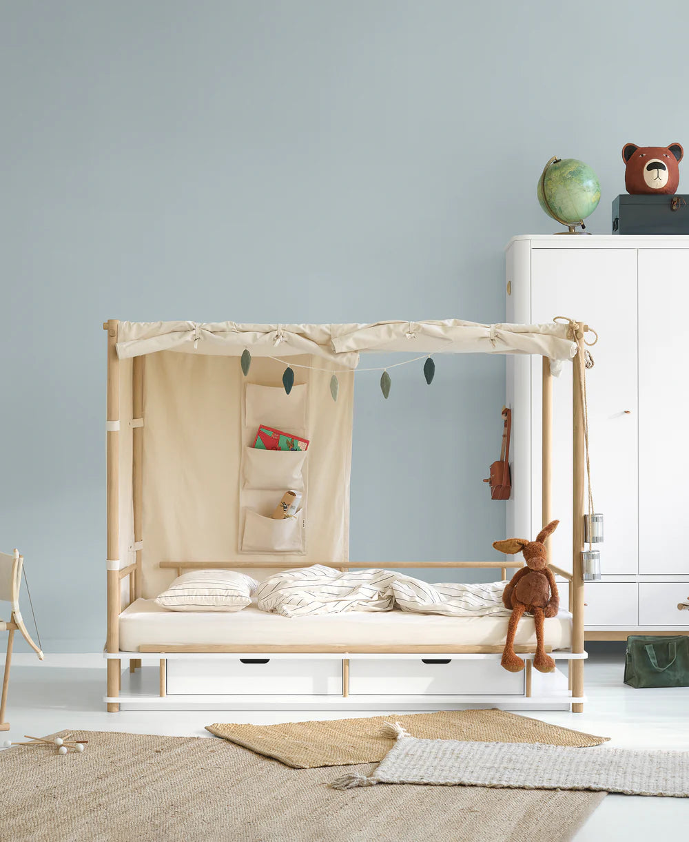 Camp Bed Canopy Wild - Undyed - Bubbadue