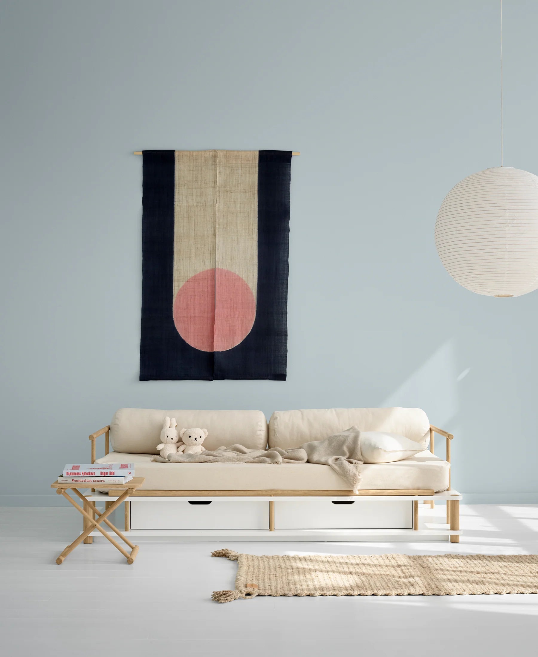 Camp Day Bed - White/Oak - Bubbadue