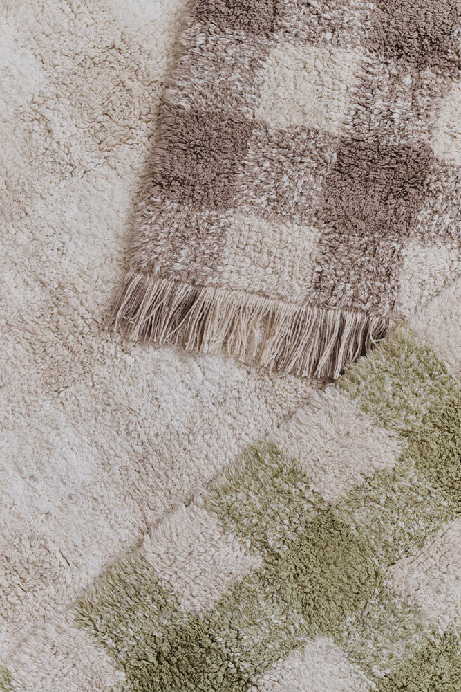 Lorena Canals Washable Rug Vichy - Ivory