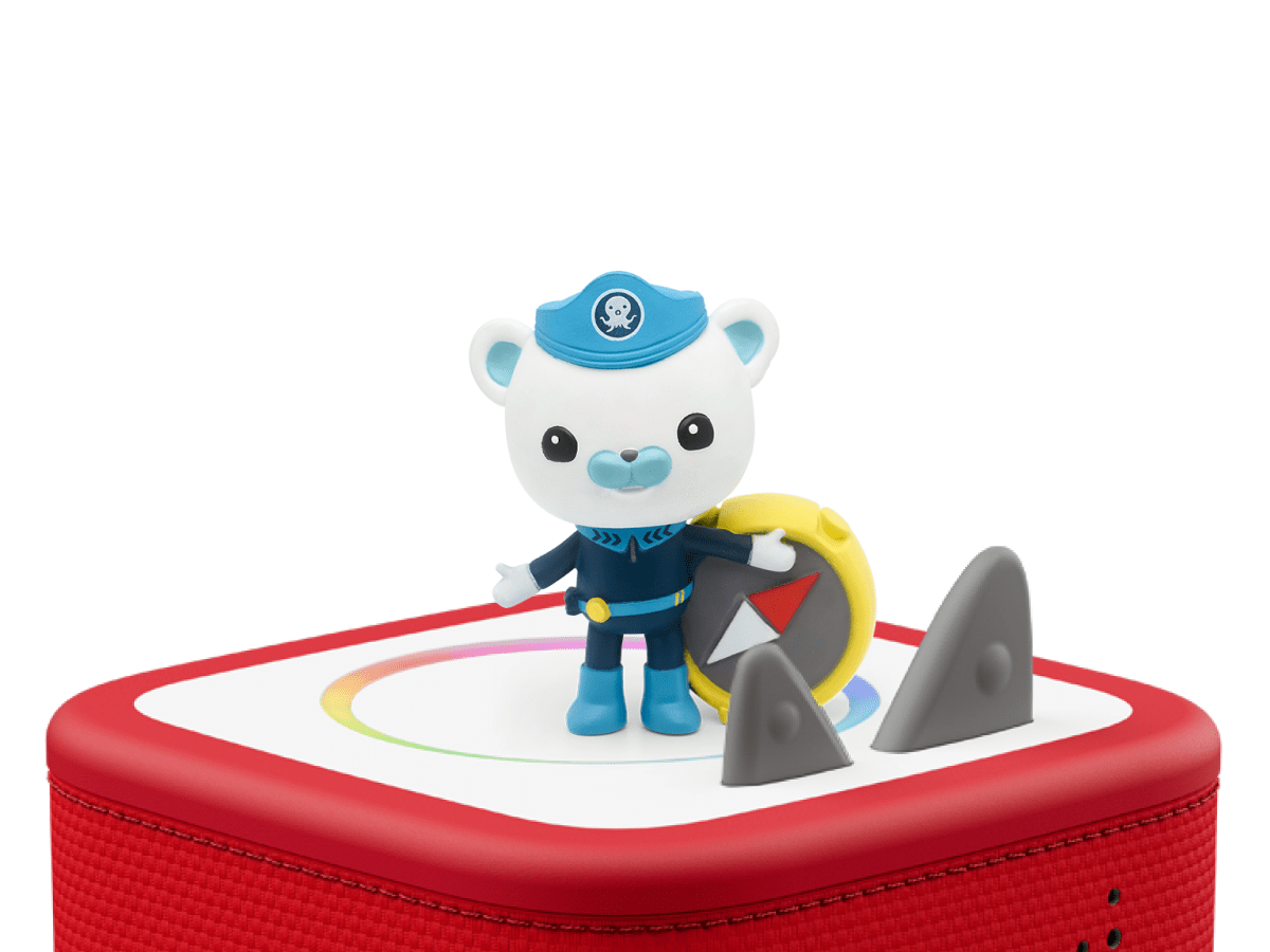 Captain Barnacles Tonie on a Toniebox