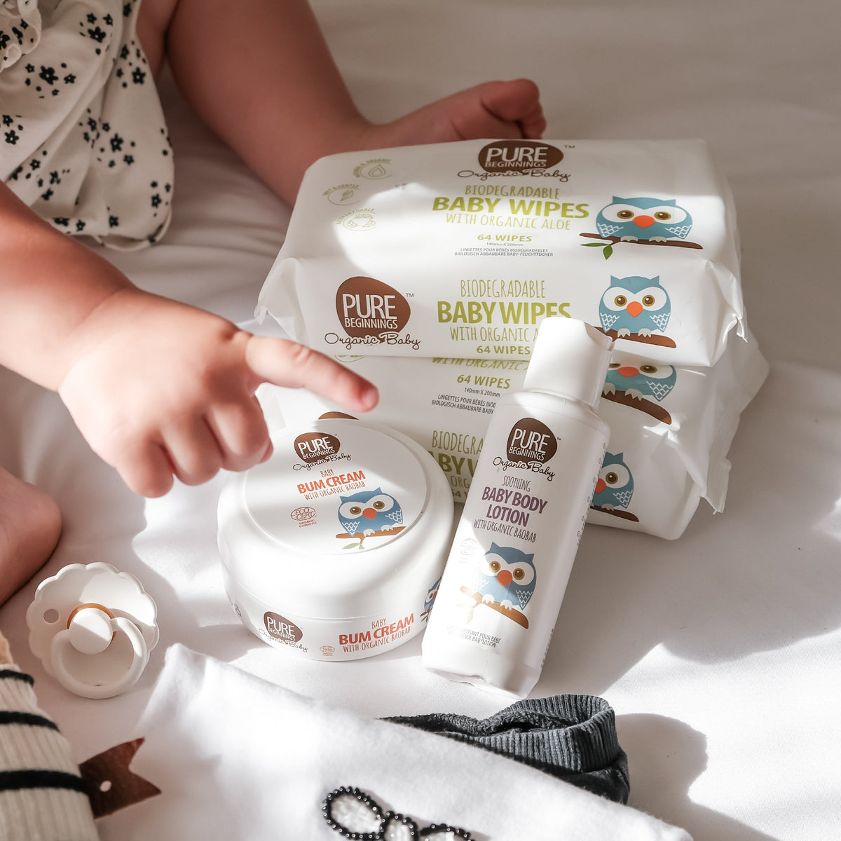 Biodegradable Baby Wipes Six Pack
