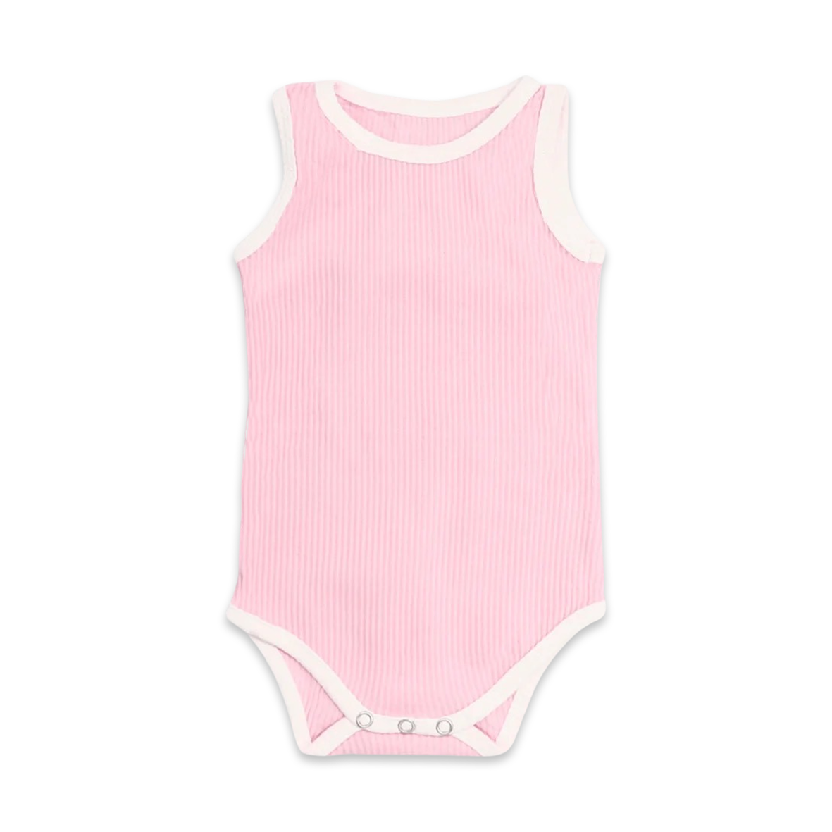 Ribbed Vests (0-3 Months) - Bubbadue