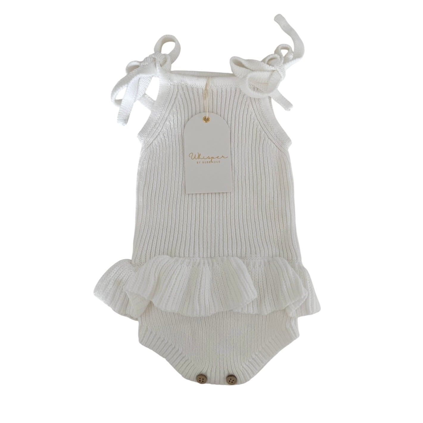 Ballerina Romper -  White