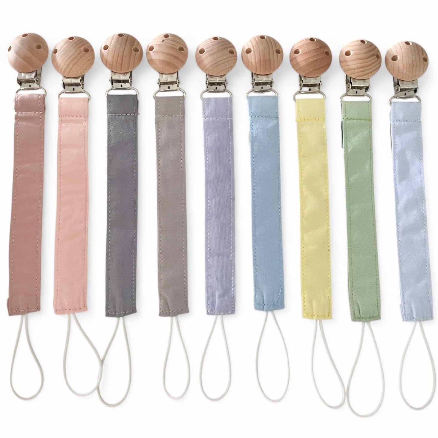 Bubbadue Baby Pacifier Clips