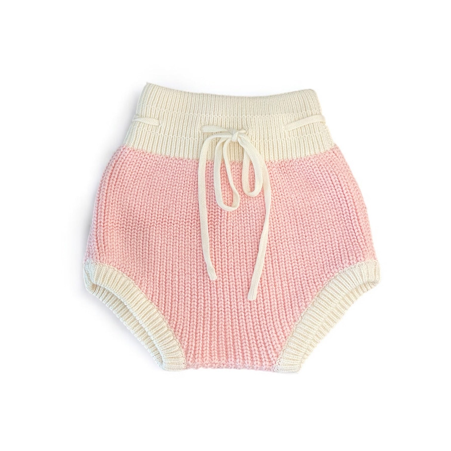 Knitted Bloomers (0-6 Months) - Pink