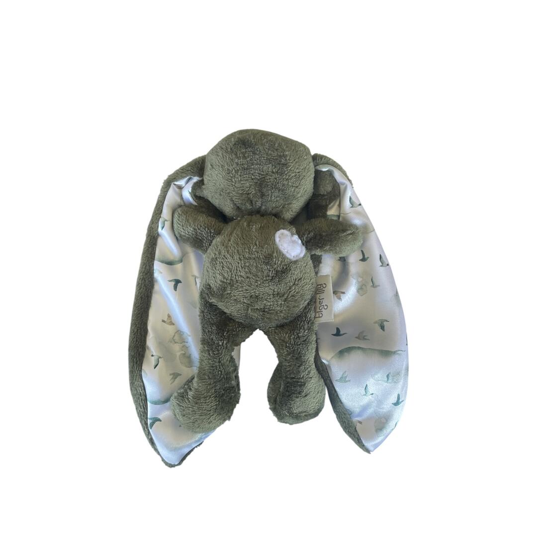 Cuddle Bunny Mini - Olive/Birds Ears - Bubbadue