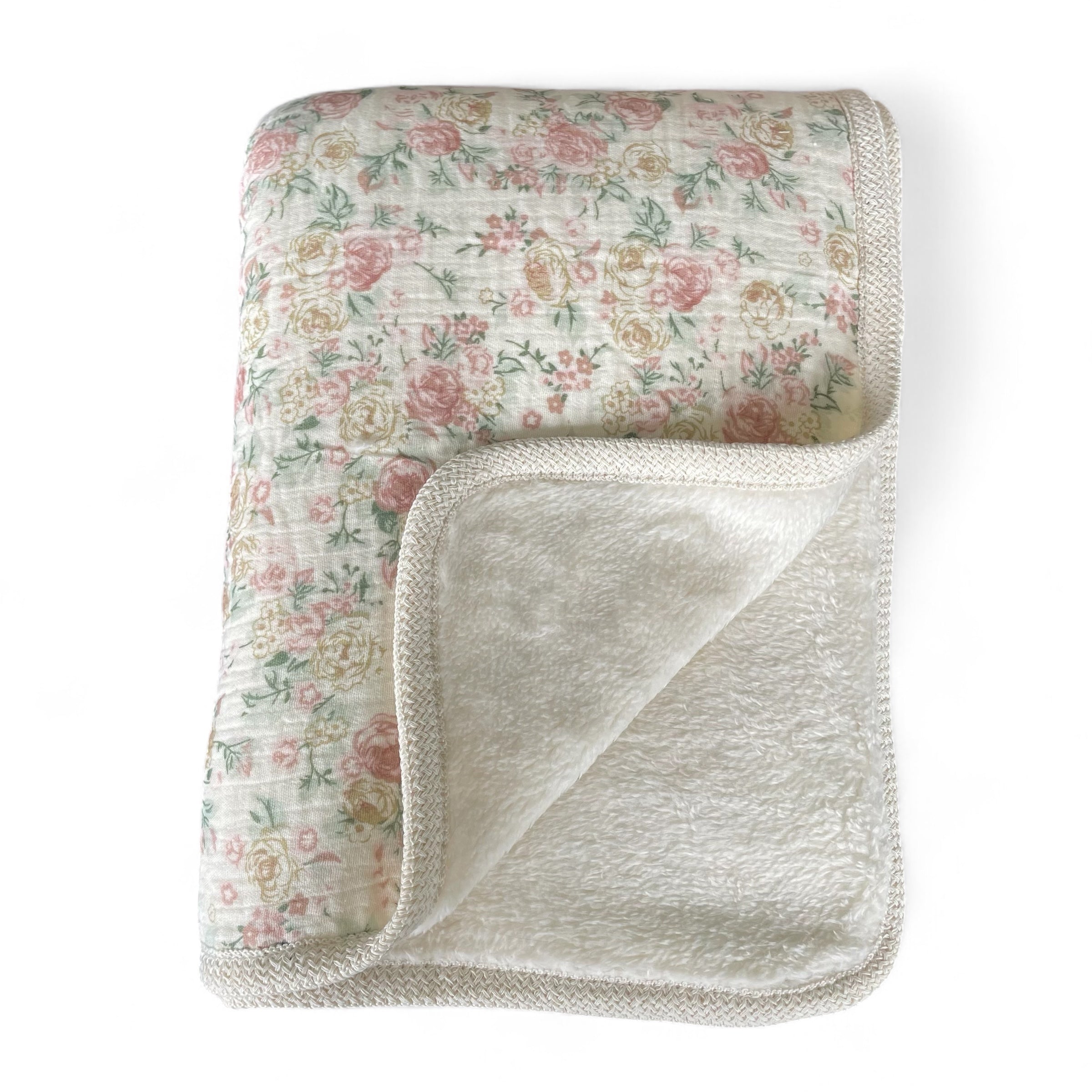 Sienna Deluxe Fleece Blanket - Rosalie