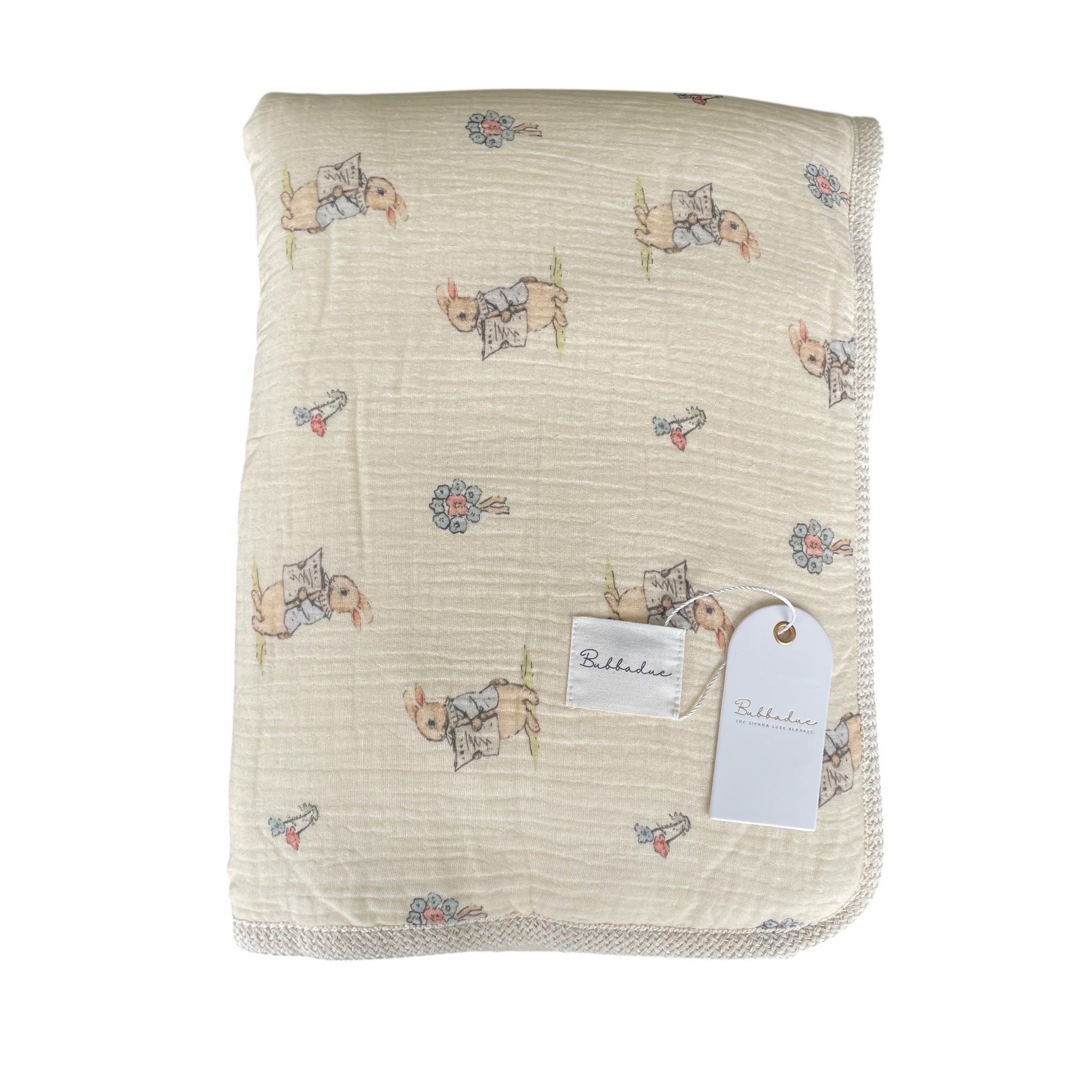 Sienna Deluxe Fleece Blanket - Rabbit