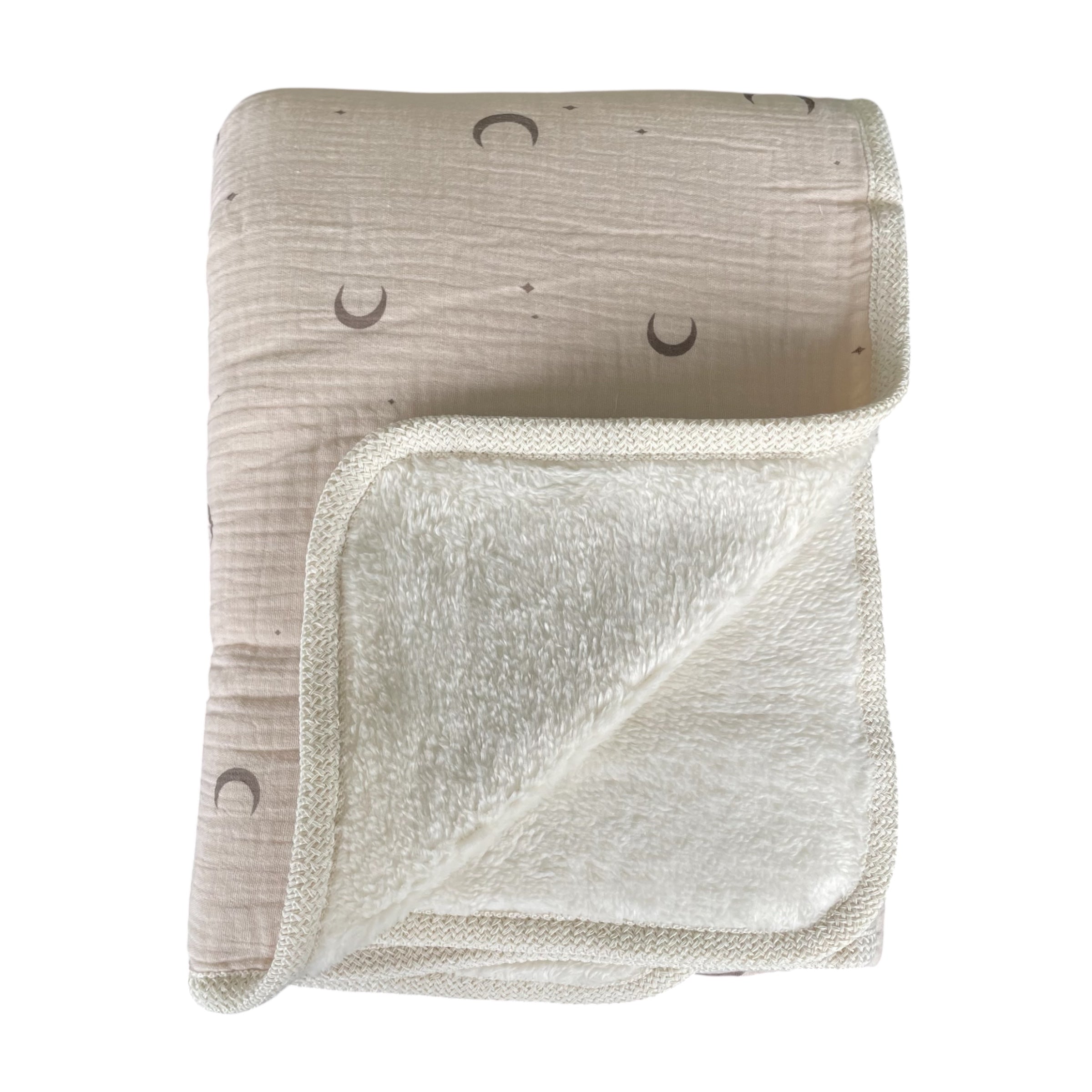 Sienna Deluxe Fleece Blanket - Moon