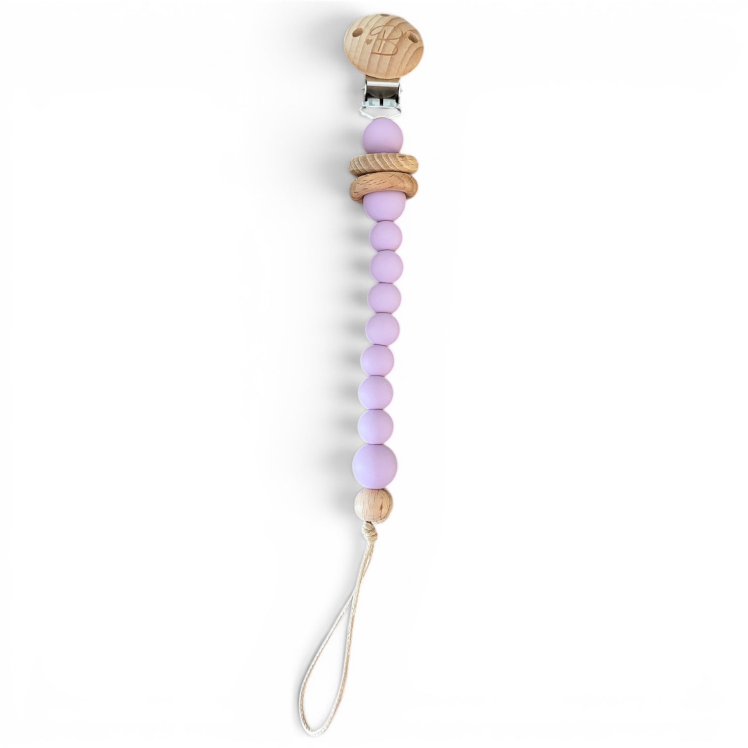 Bubbadue Baby Dummy Chains - Lilac
