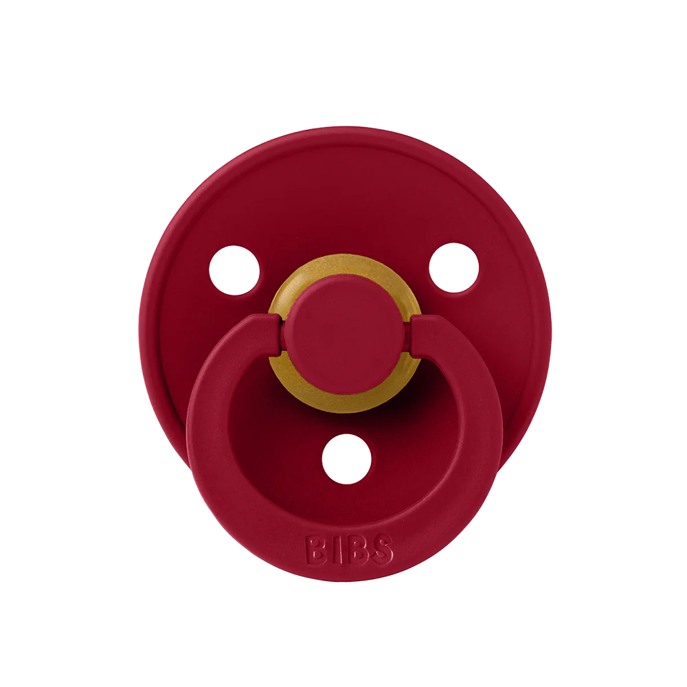 BIBS Colour Pacifiers / Dummies - Ruby